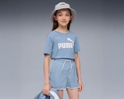 Foto 1 | Playera Deportiva Puma Essentials No. 1 para Niña
