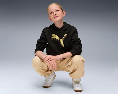 Foto 3 | Sudadera Deportiva Puma Metallic para Niña