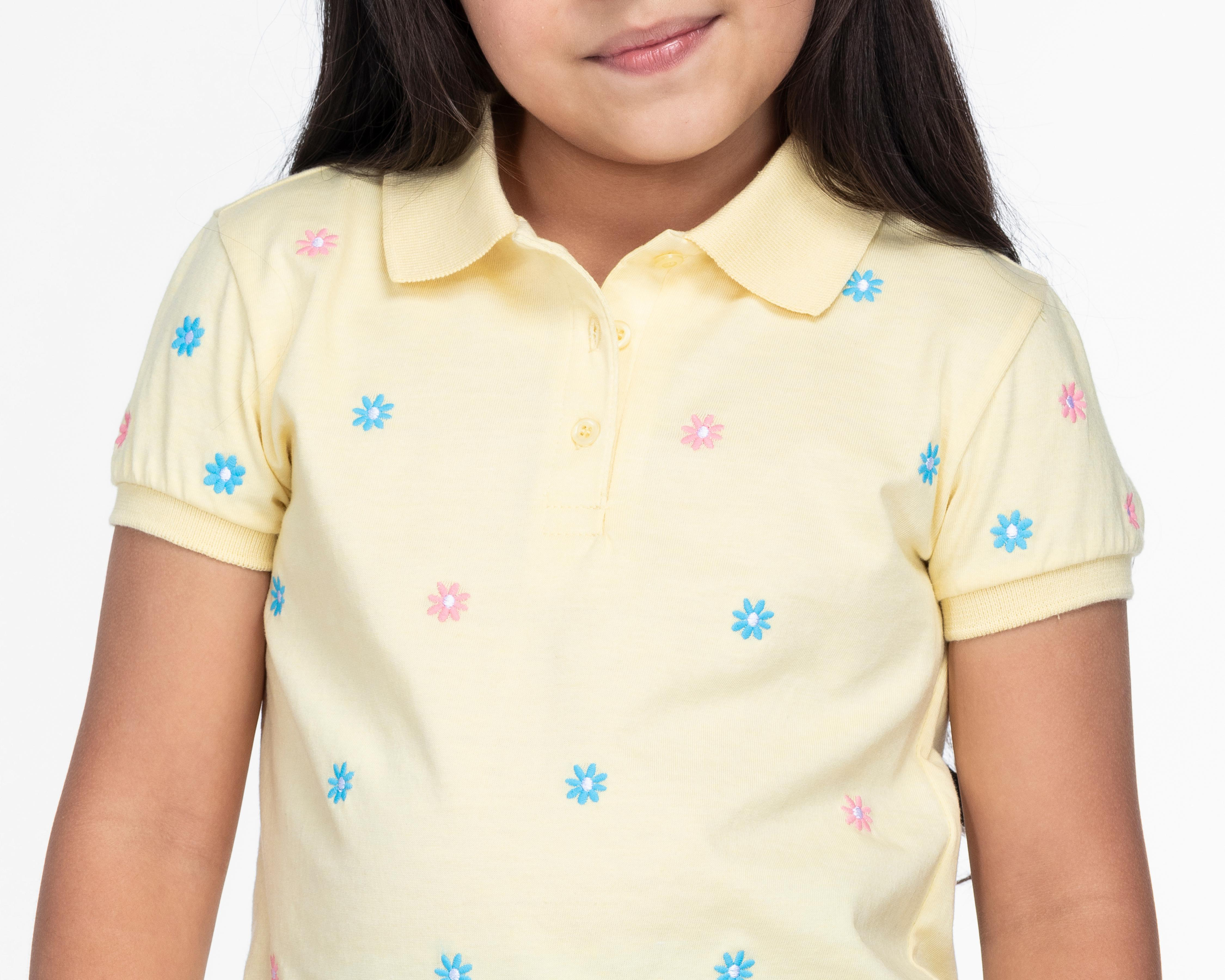 Foto 4 | Playera Girls Attitude Manga Corta para Niña