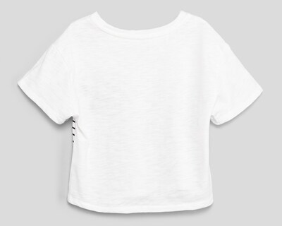 Foto 2 | Playera Peanuts Manga Corta Estampada para Niña