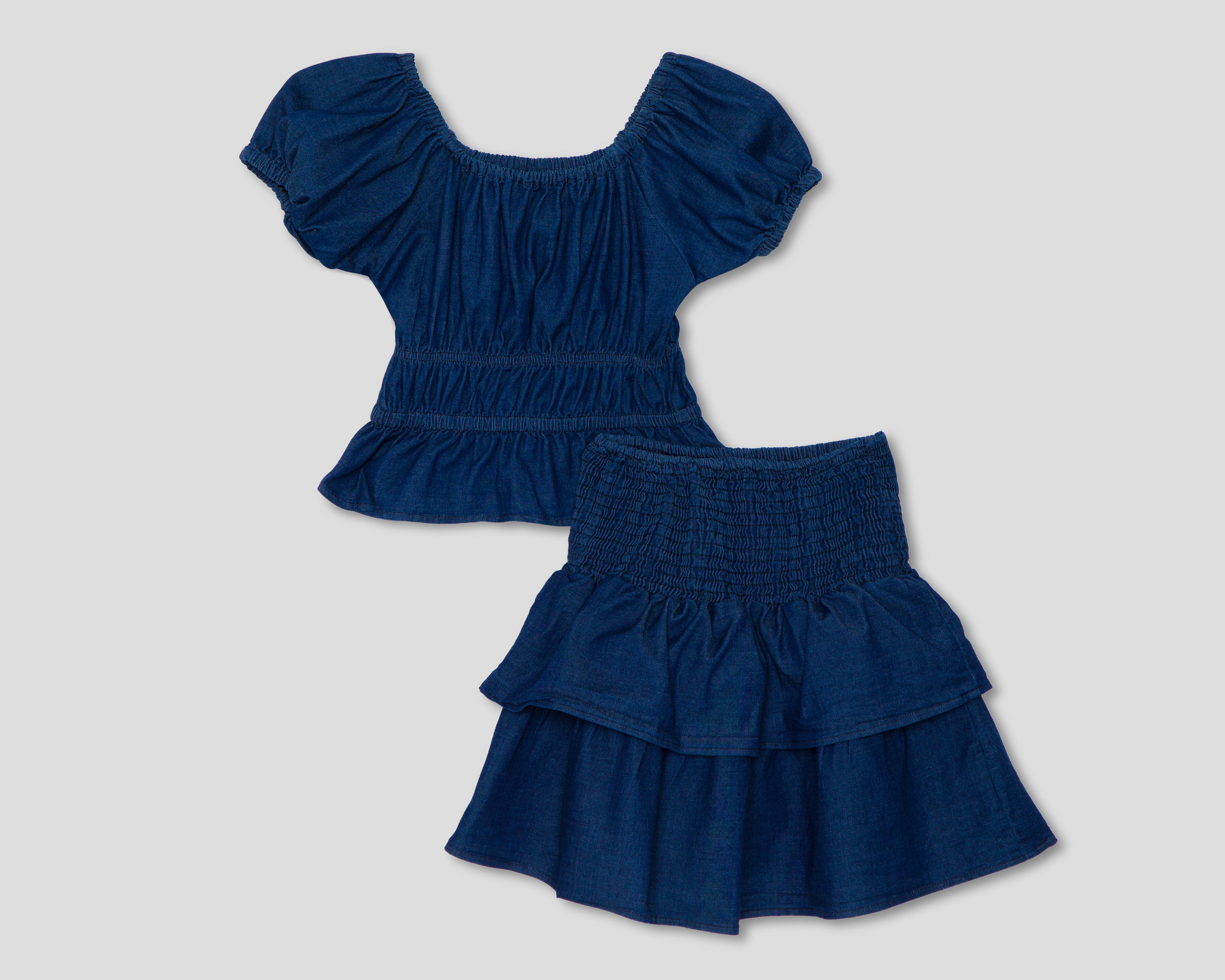 Falda y Blusa Refill para Niña