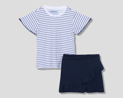 Foto 1 | Playera y Short Falda Refill para Niña