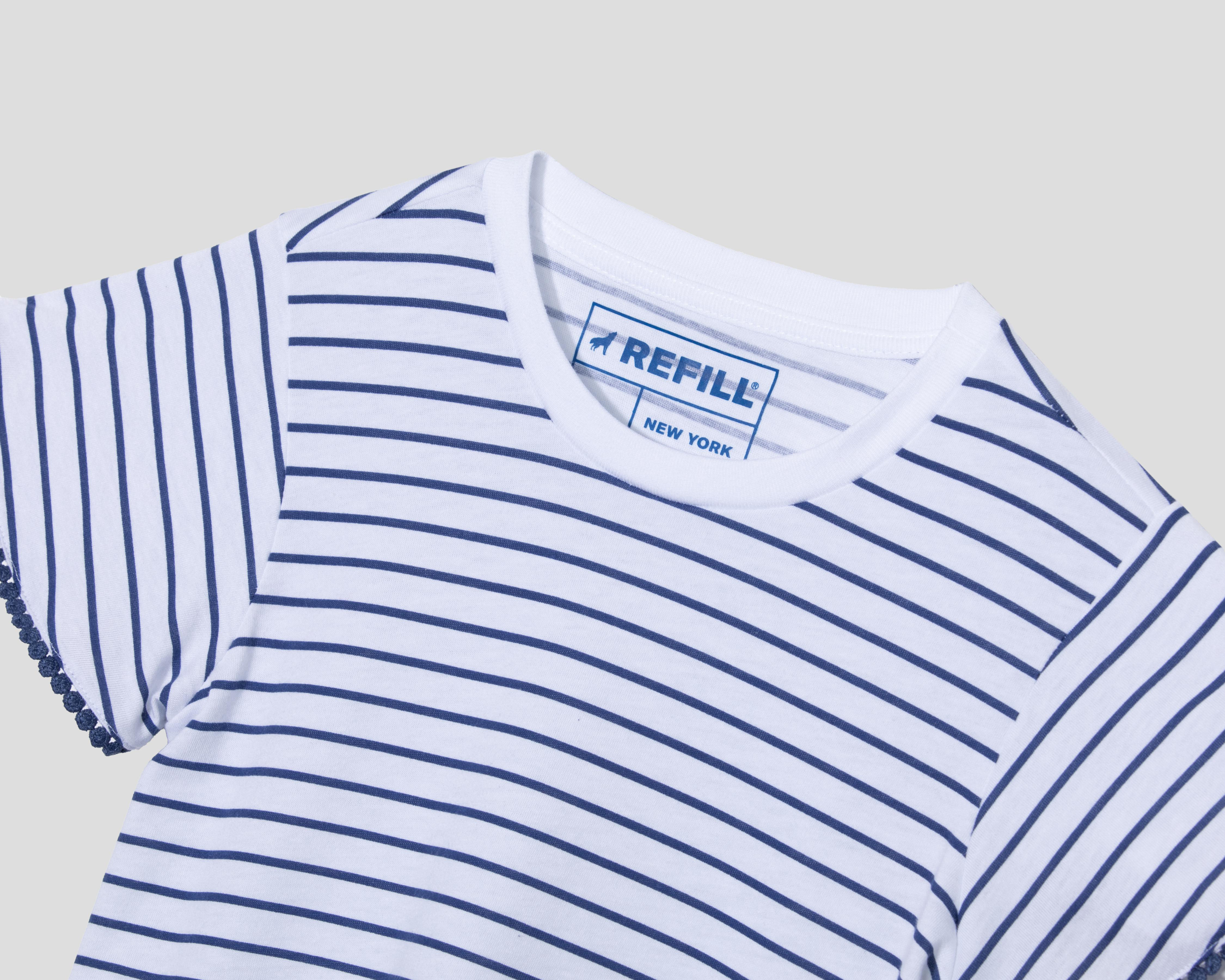 Foto 4 pulgar | Playera y Short Falda Refill para Niña