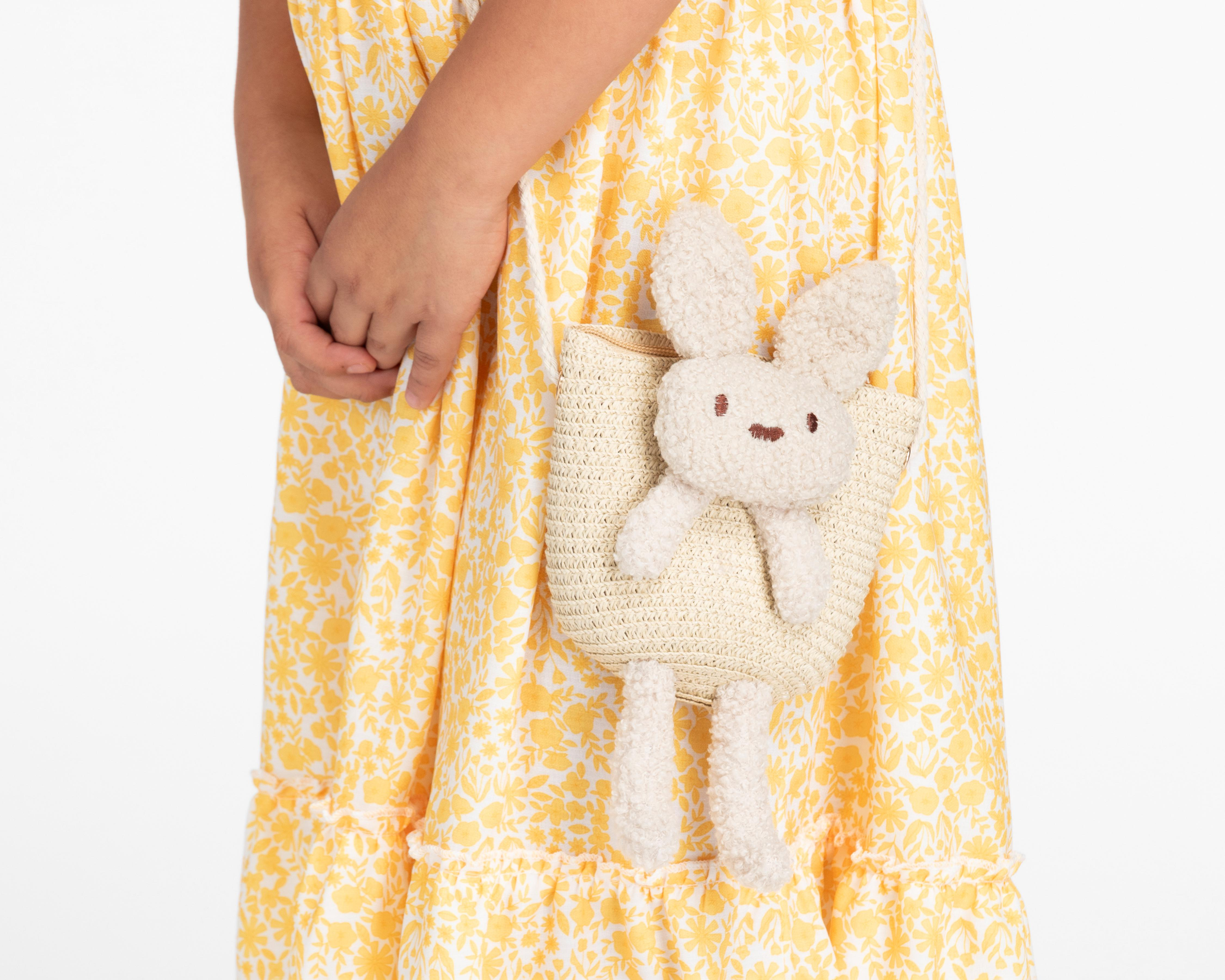 Foto 6 | Vestido Amarillo Girls Attitude para Niña con Bolsa de Oso