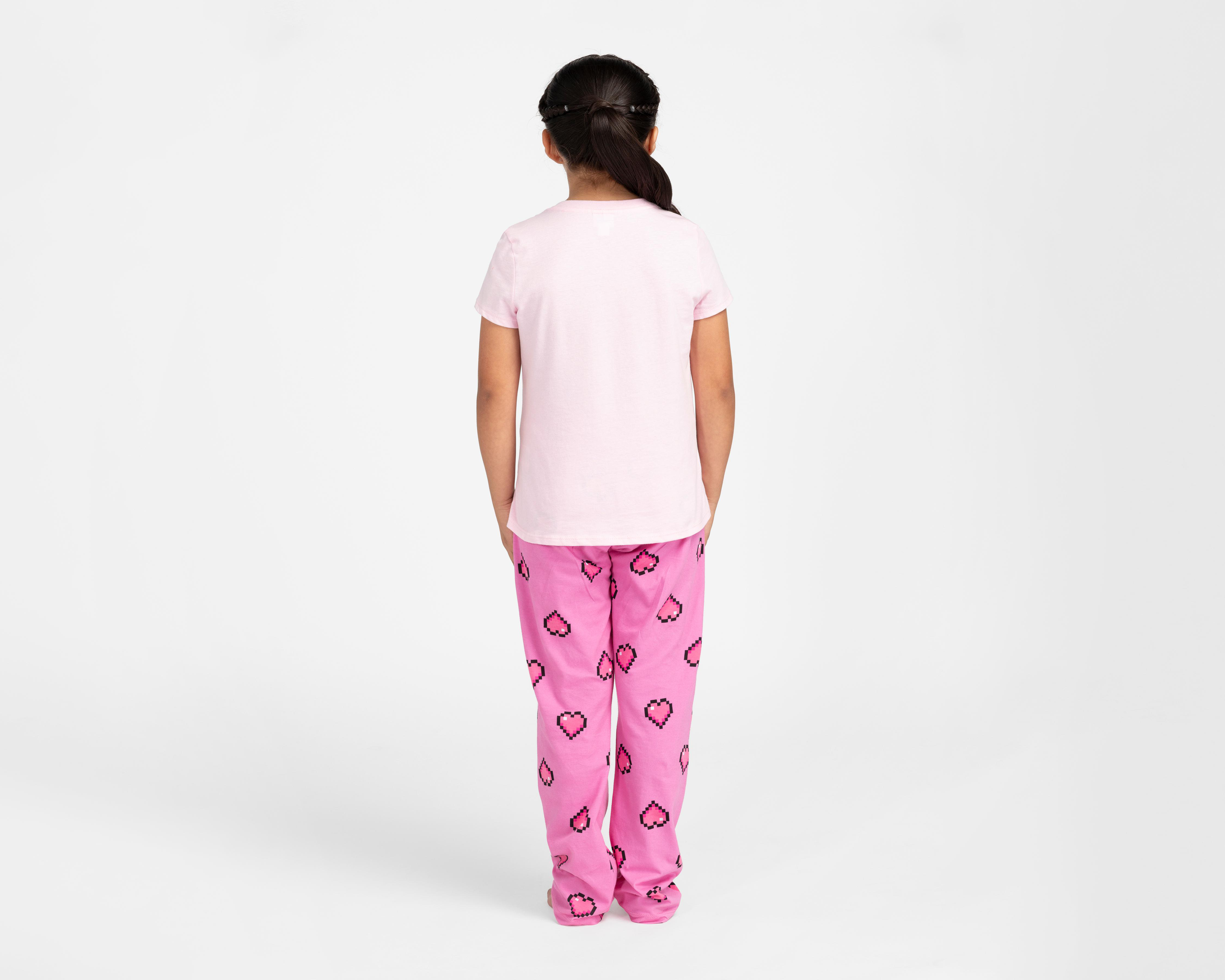 Foto 3 pulgar | Pijama para Niña Minecraft