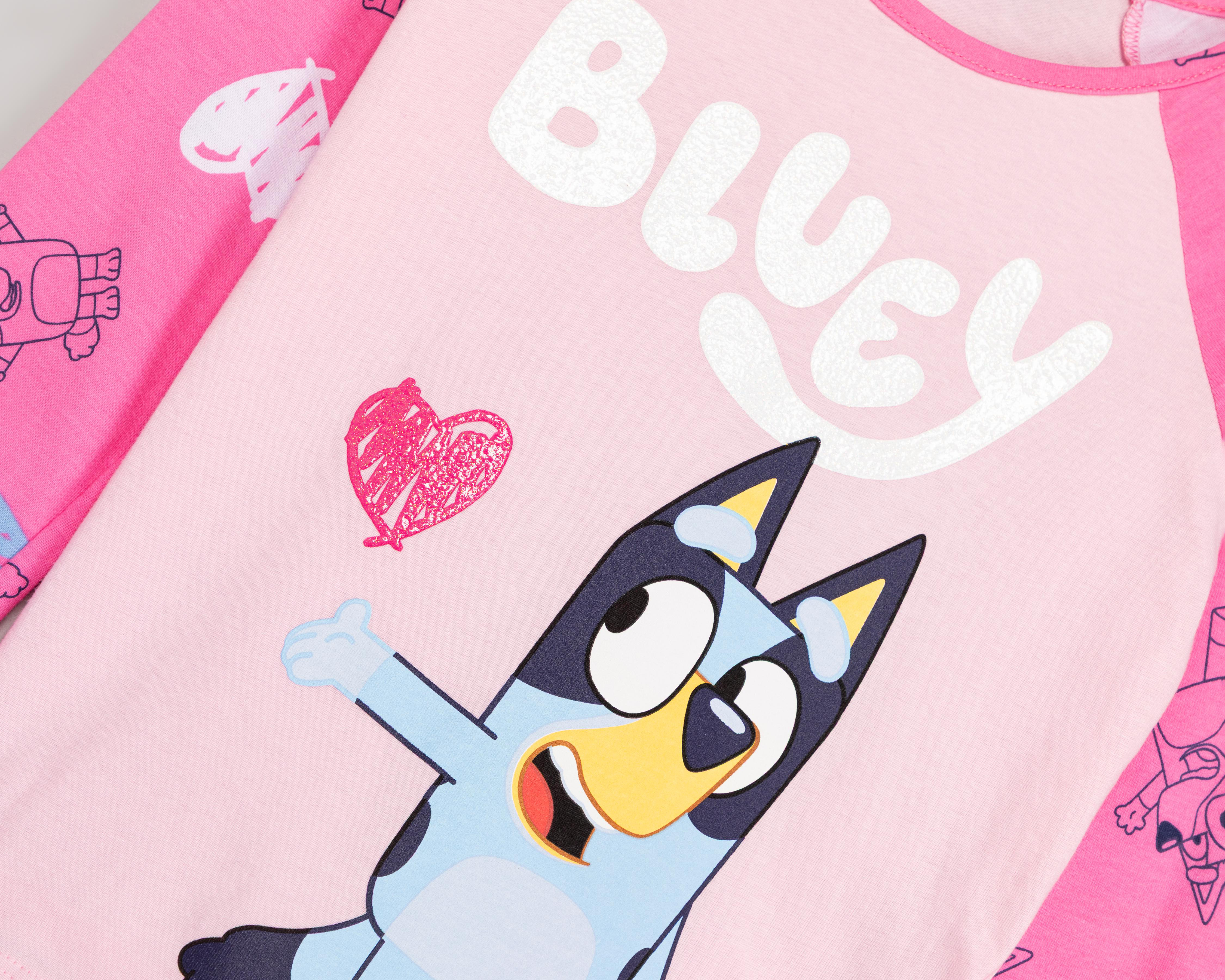 Foto 4 pulgar | Pijama para Niña Estampada Bluey