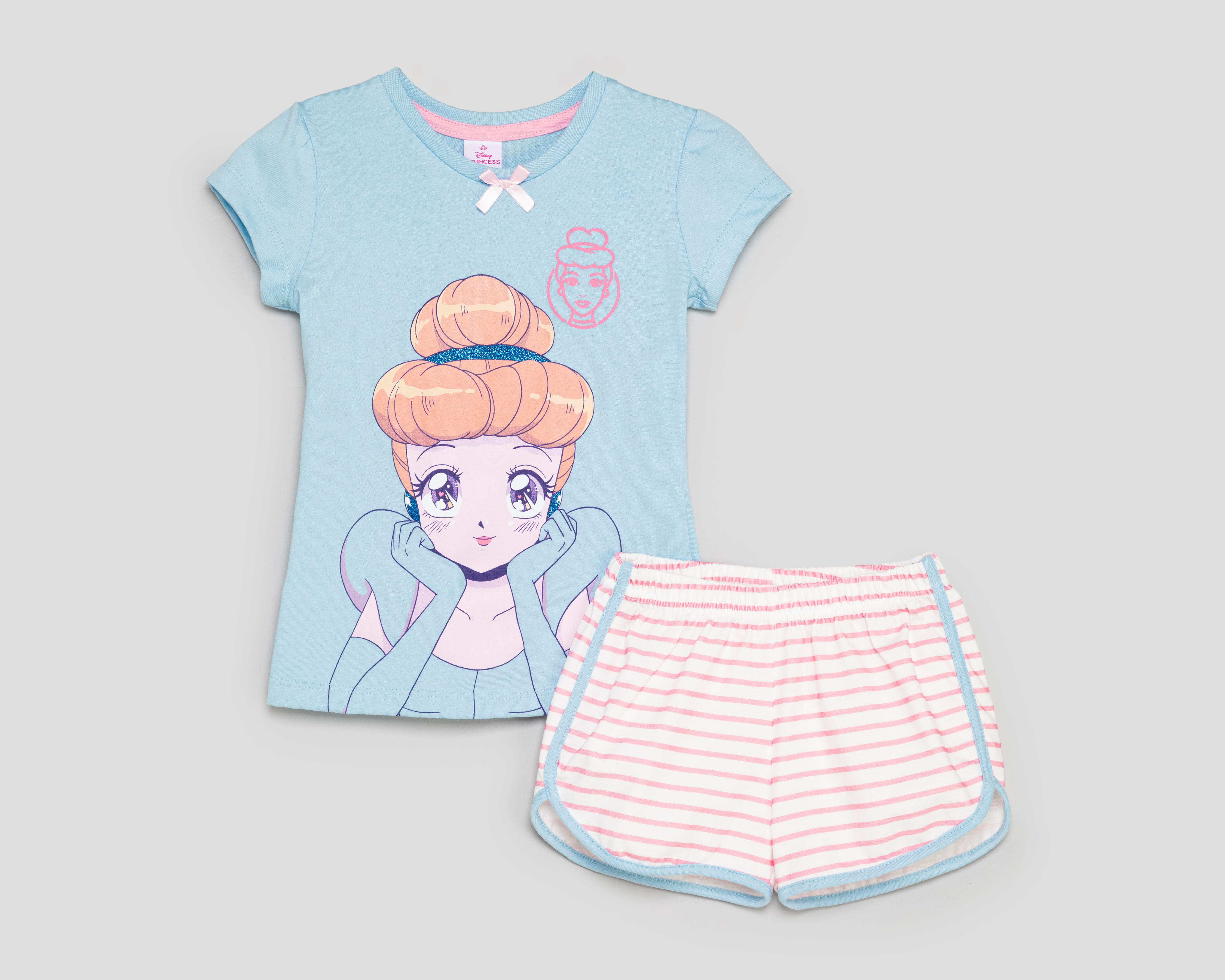Pijama para Niña de Princesas Disney $104