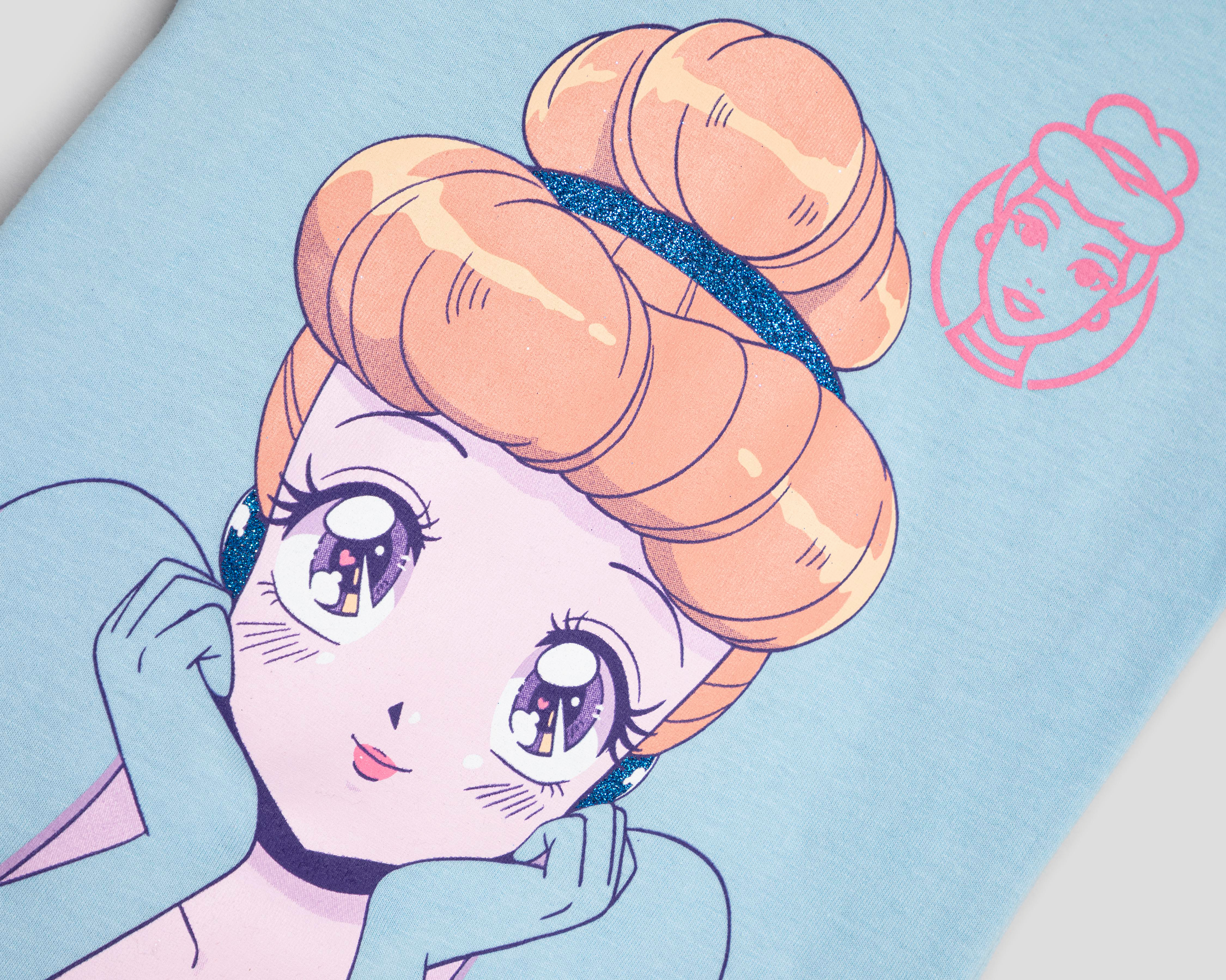 Foto 3 | Pijama para Niña de Princesas Disney