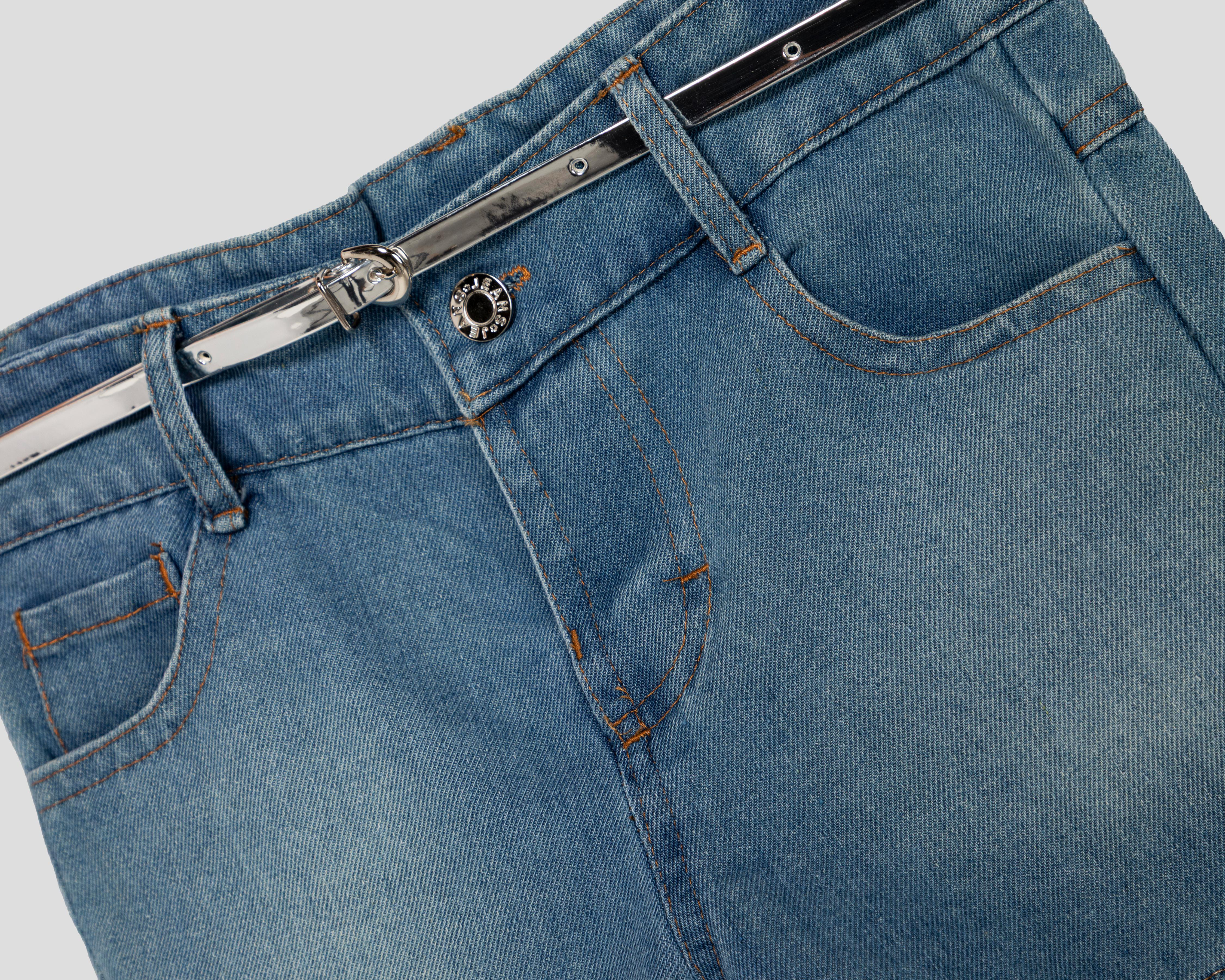 Foto 4 | Blusa y Short con Cinturón Telitas para Niña