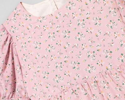 Foto 3 | Vestido Rosa Telitas para Niña