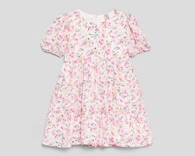 Foto 1 | Vestido Rosa Telitas para Niña