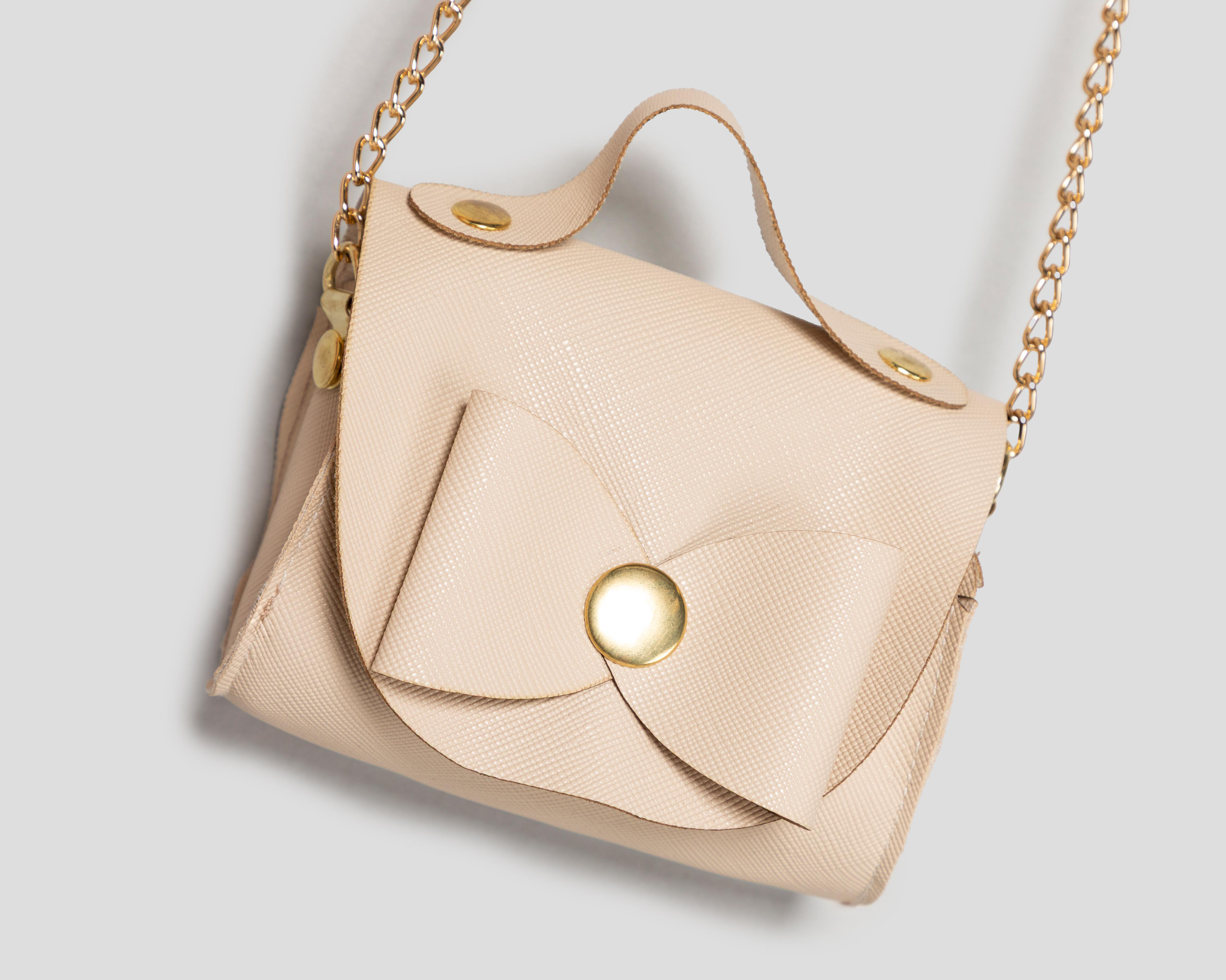 Foto 5 pulgar | Vestido Anaranjado Telitas para Niña con Bolsa