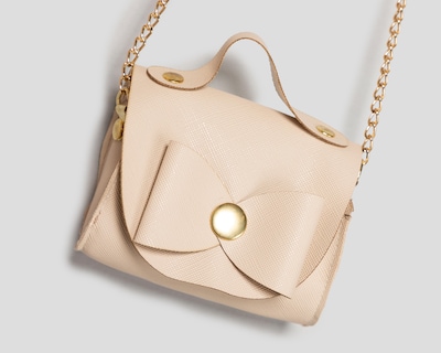Foto 4 | Vestido Anaranjado Telitas para Niña con Bolsa