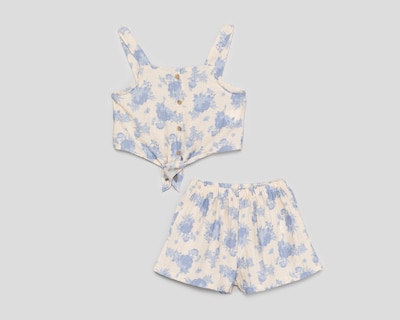 Foto 1 | Blusa y Short Telitas para Niña