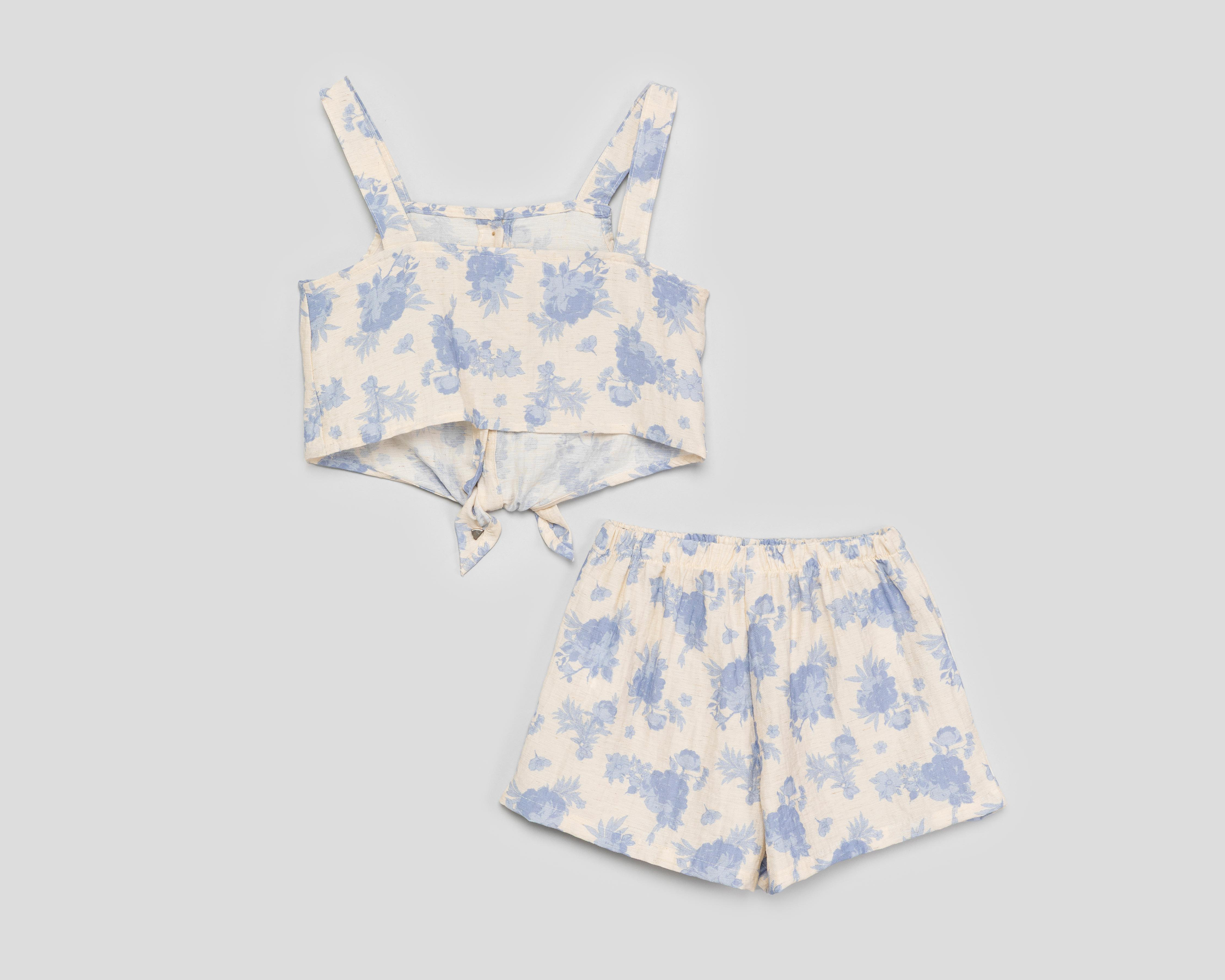 Foto 2 | Blusa y Short Telitas para Niña