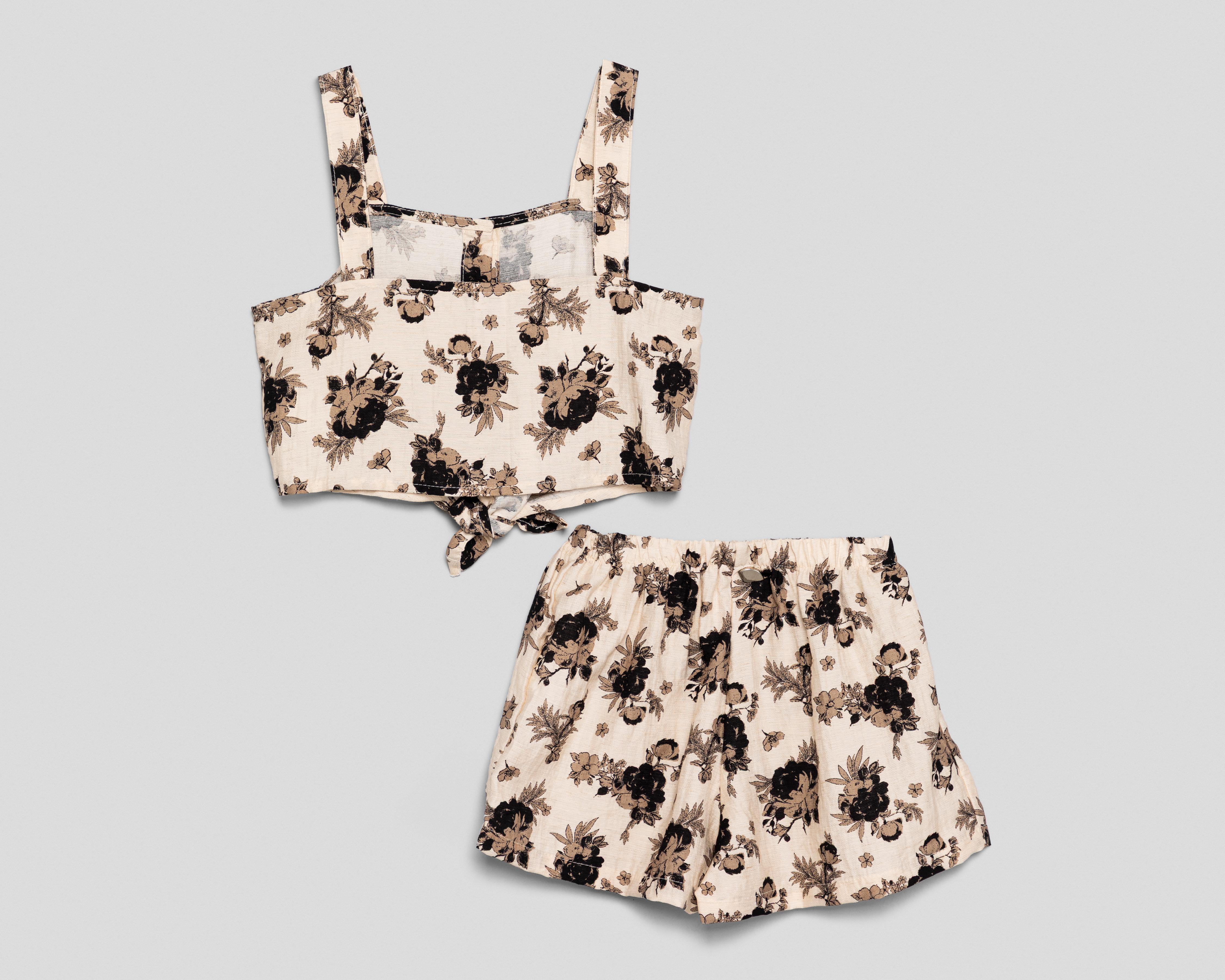 Foto 2 | Blusa y Short Telitas para Niña