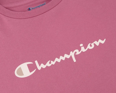 Foto 4 | Playera de Cuello Redondo Rosa Champion para Niña