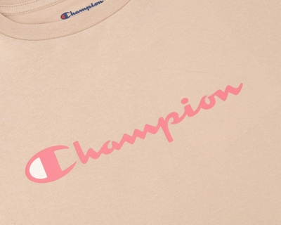 Foto 4 | Playera de Cuello Redondo Café Champion para Niña