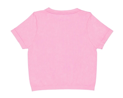 Foto 2 | Playera de Cuello Redondo Rosa Champion para Niña