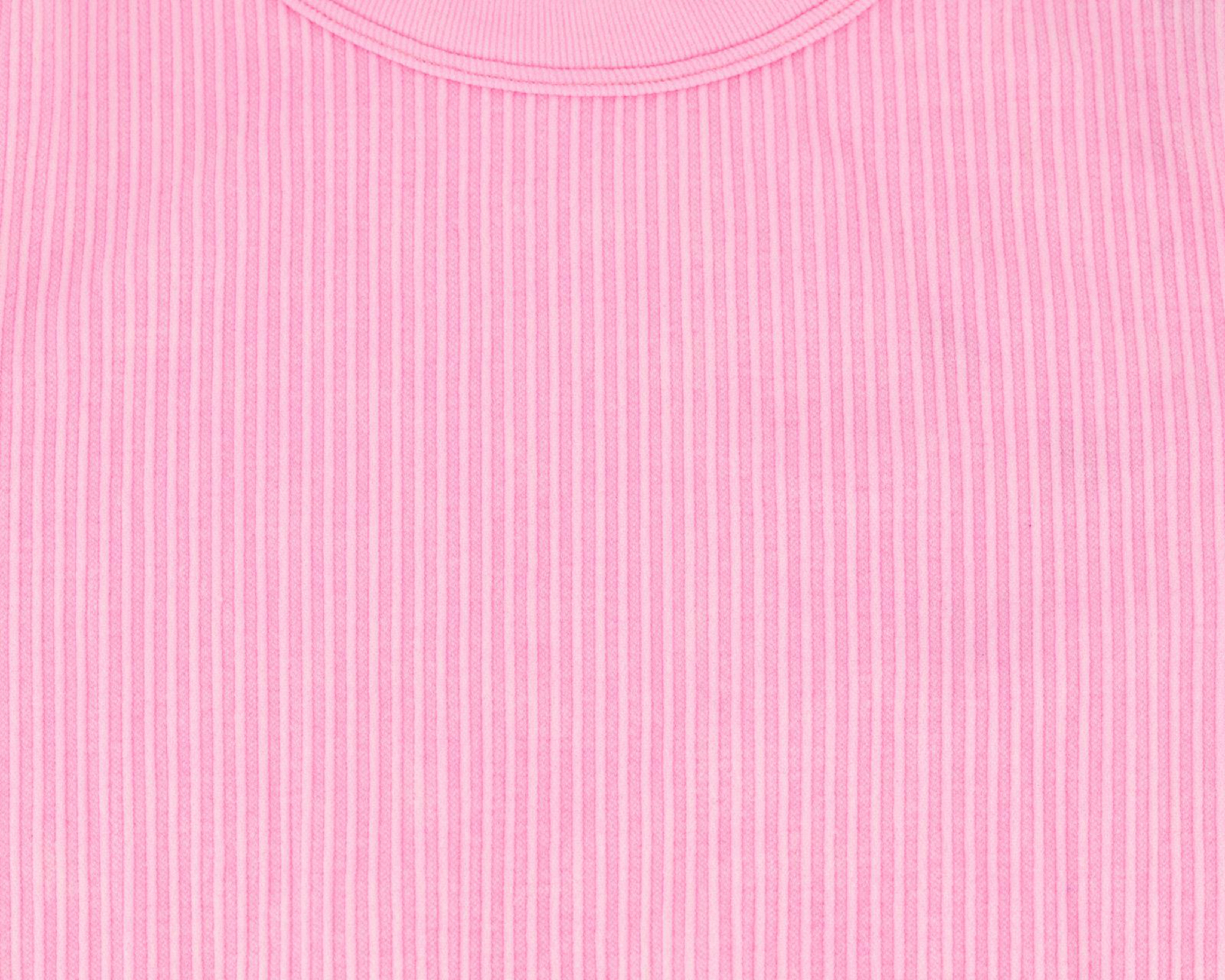 Foto 4 | Playera de Cuello Redondo Rosa Champion para Niña