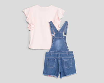 Foto 2 | Overol y Playera Boopsy para Niña