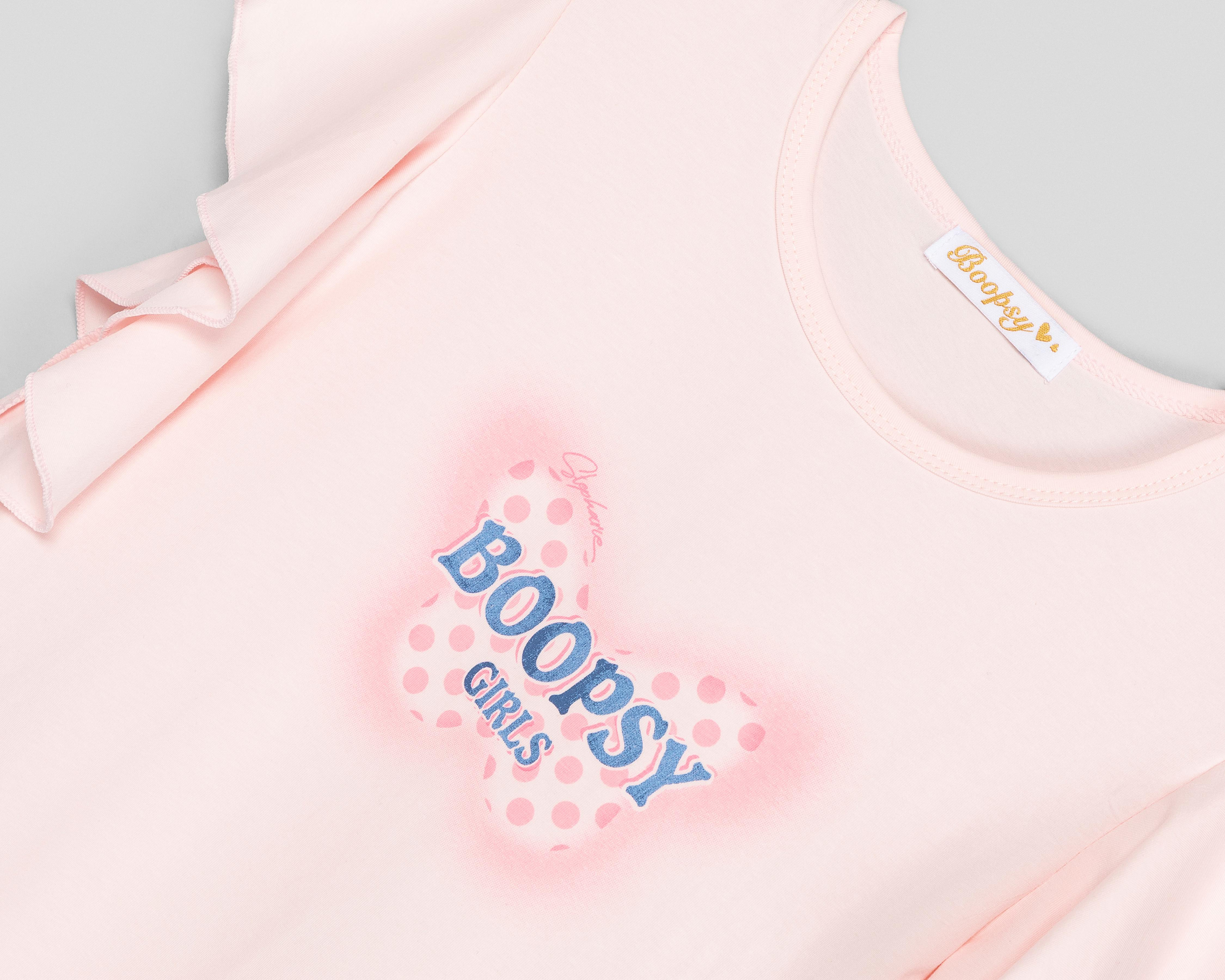 Foto 5 pulgar | Overol y Playera Boopsy para Niña