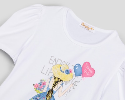 Foto 4 | Overol y Playera Boopsy para Niña