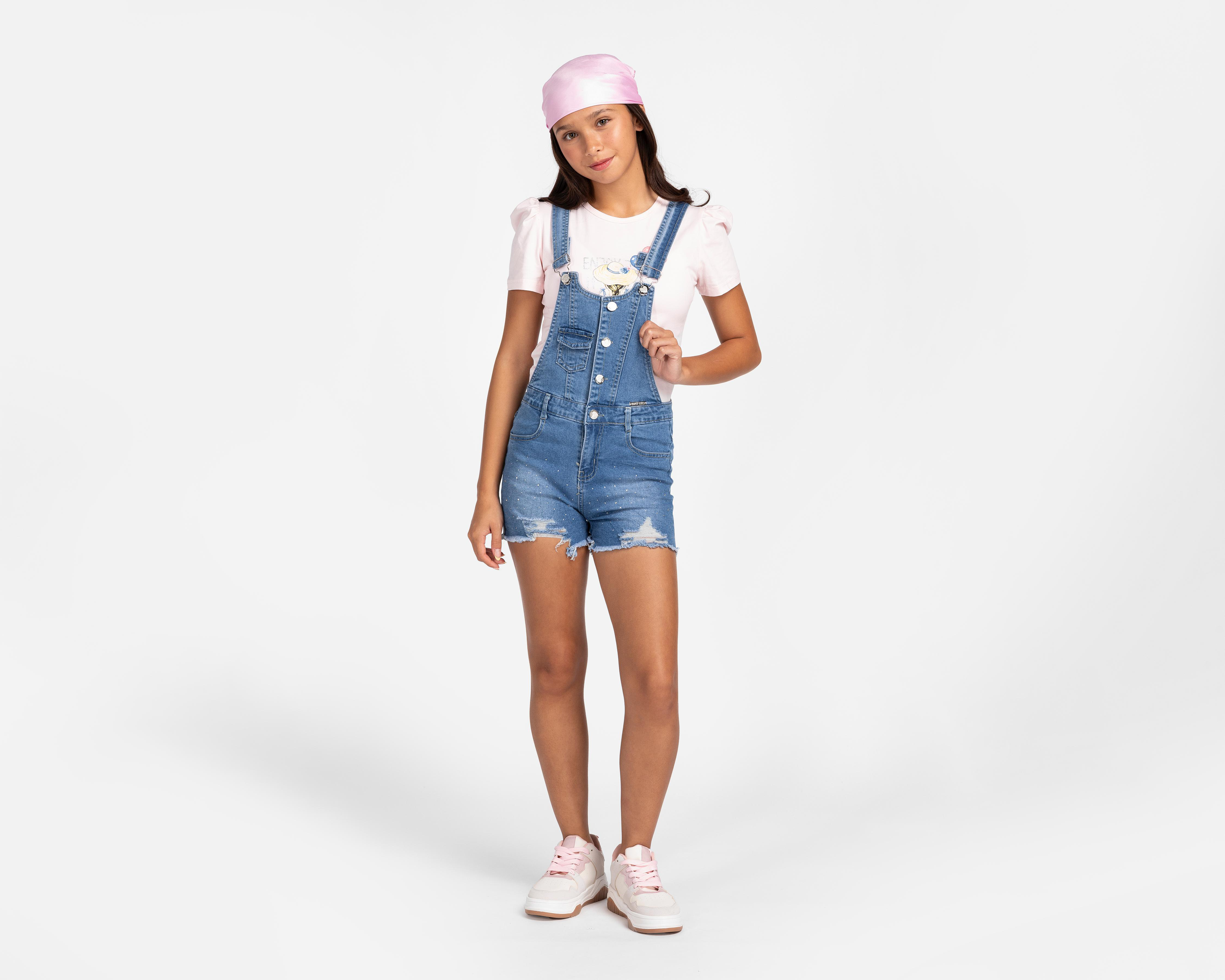 Foto 2 | Overol y Playera Boopsy para Niña
