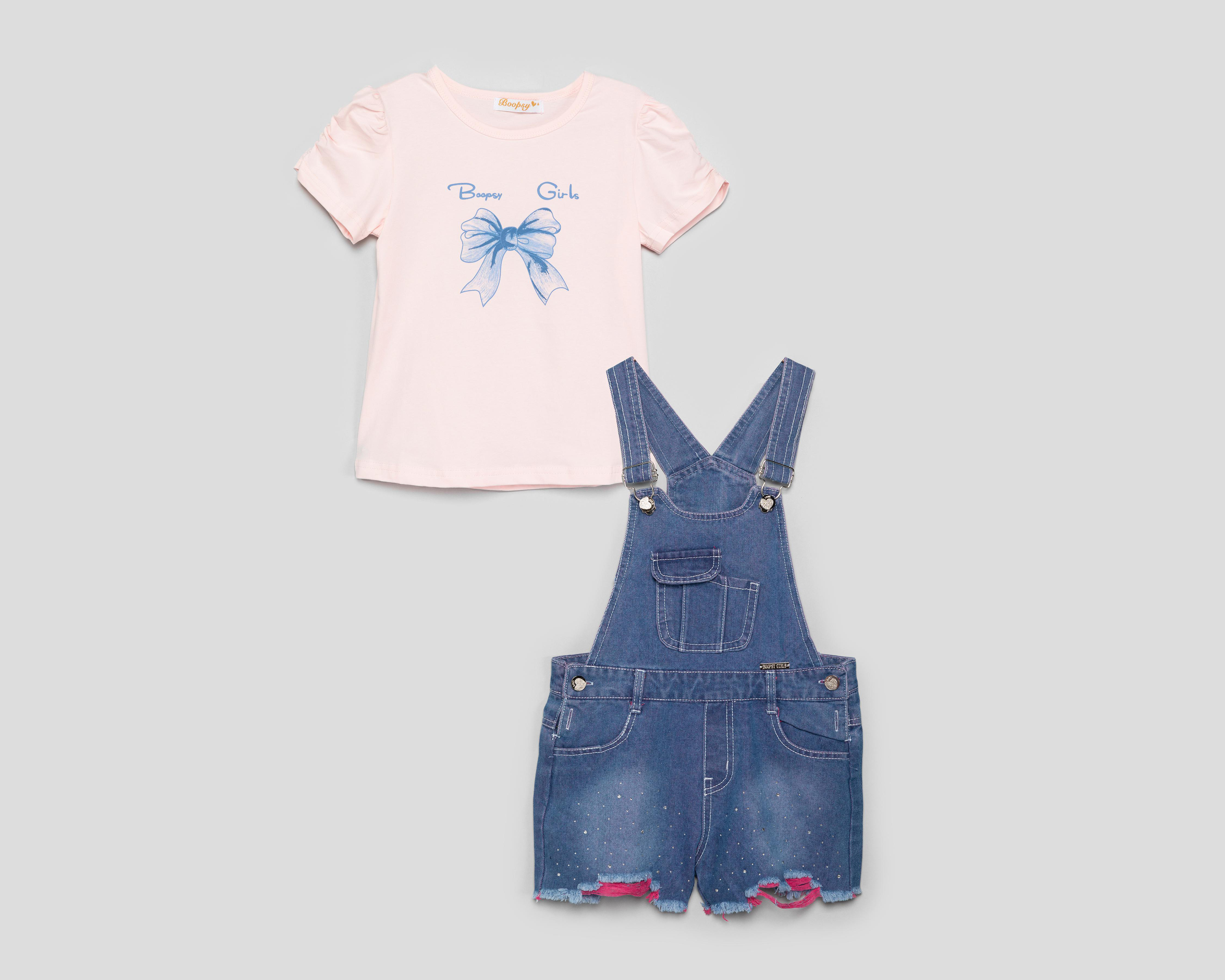 Overol y Playera Boopsy para Niña $399