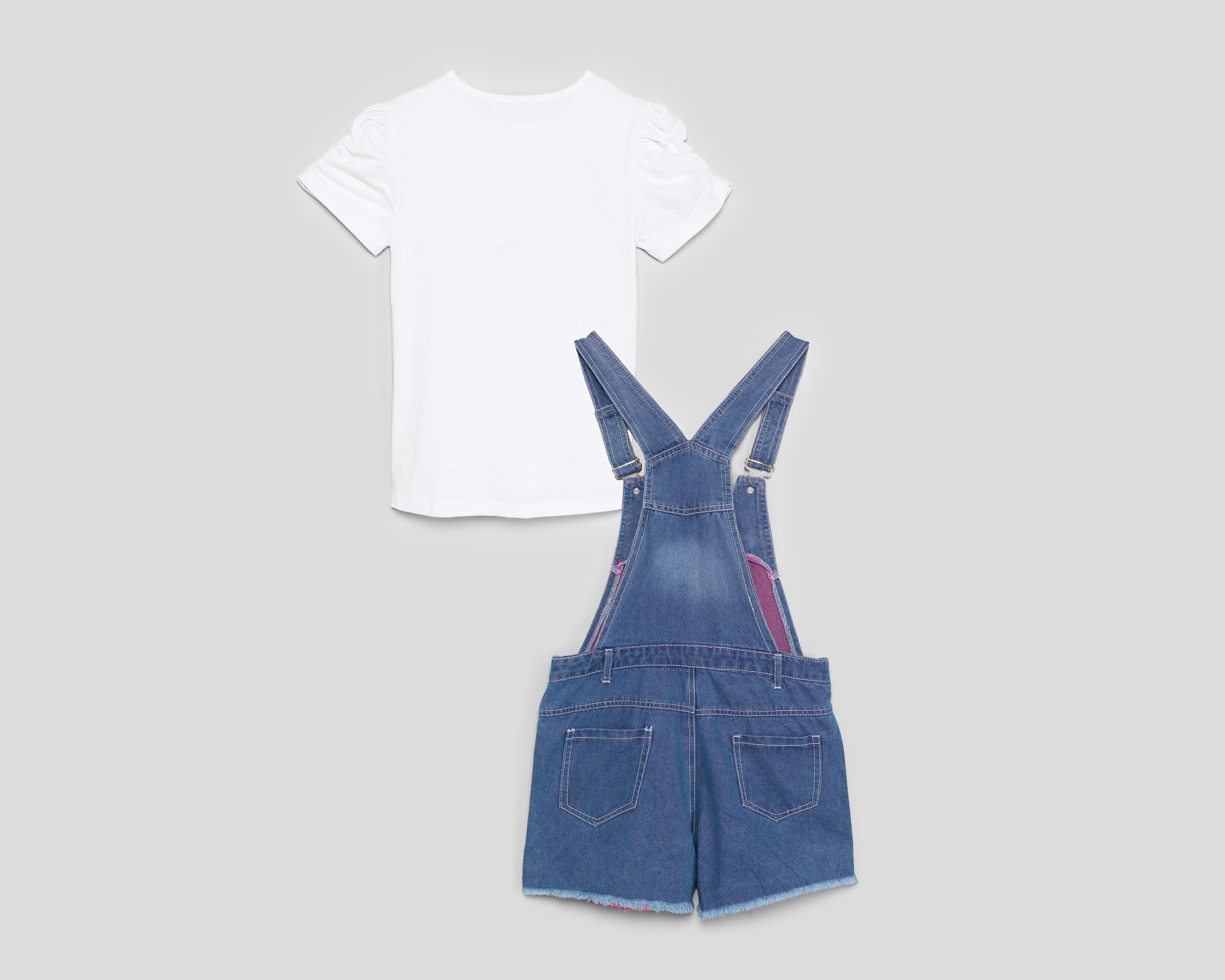 Foto 2 | Overol y Playera Boopsy para Niña