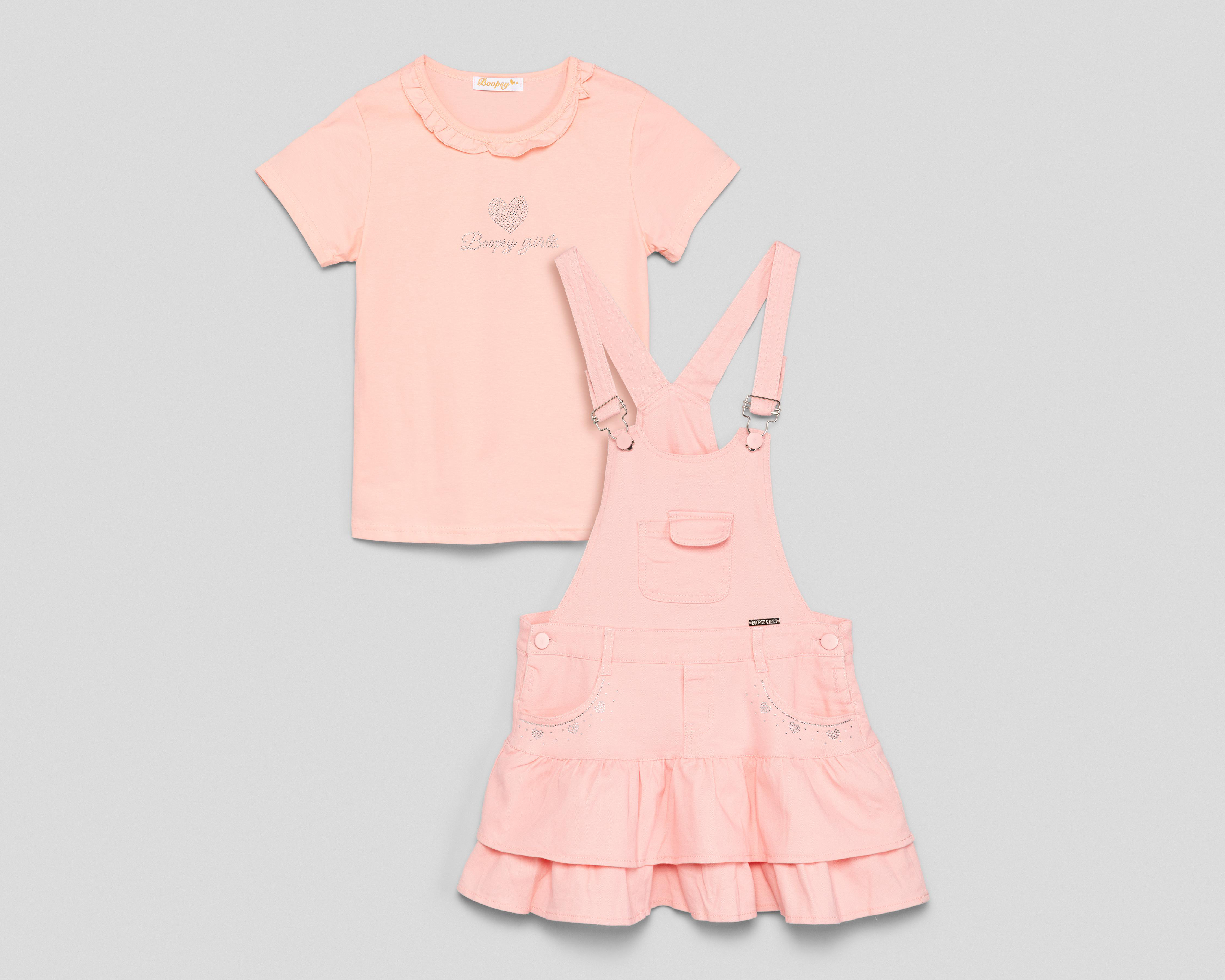 Vestido y Playera Boopsy para Niña