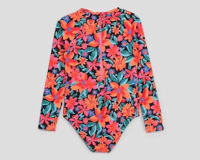 Foto 2 | Traje de Baño Roxy Floral para Niña