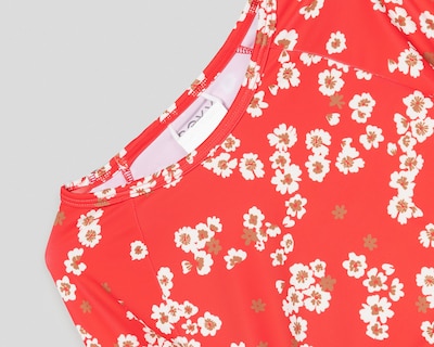 Foto 3 | Traje de Baño Roxy Floral para Niña 2 Piezas