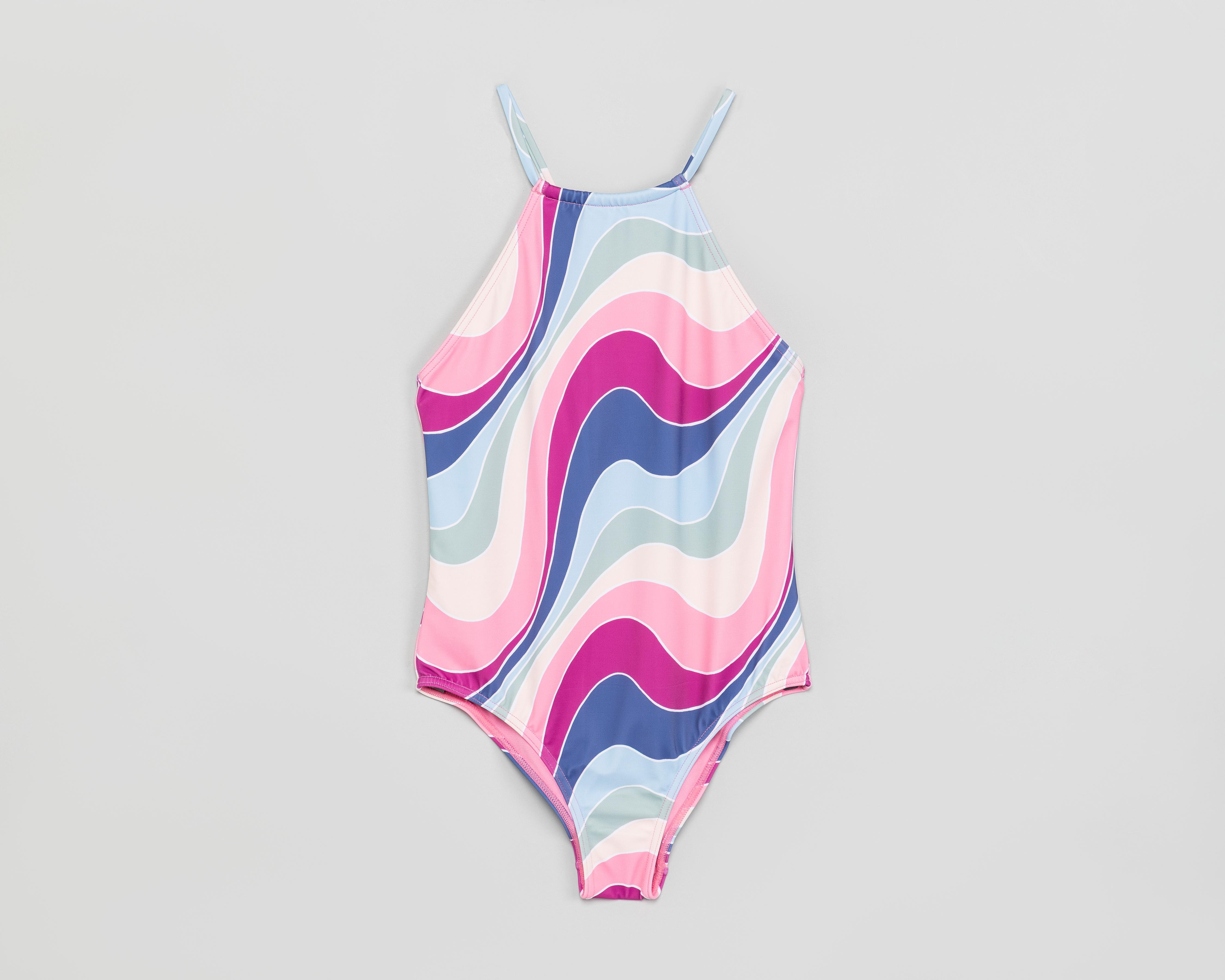 Foto 2 pulgar | Traje de Baño Roxy Estampado para Niña