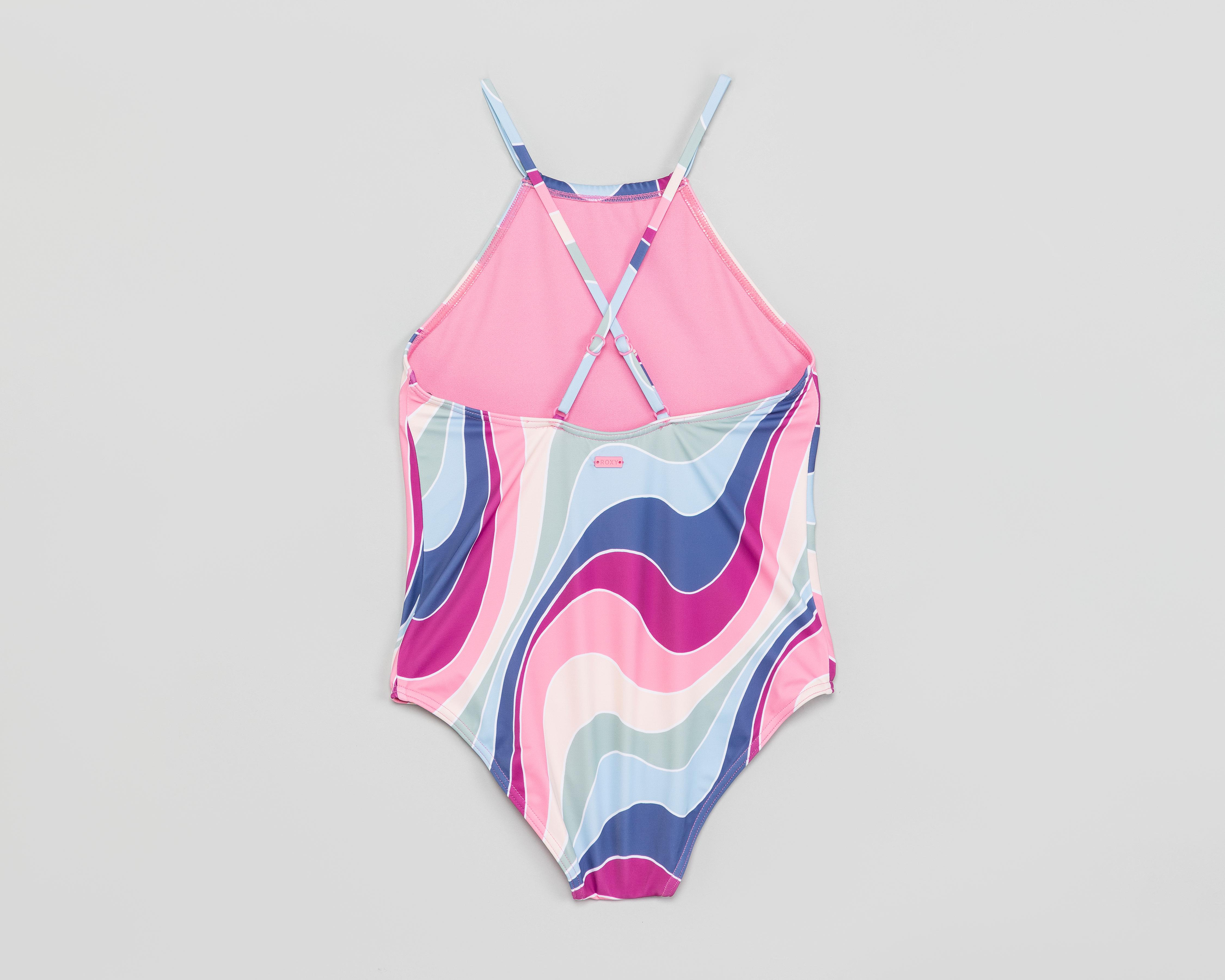 Foto 3 pulgar | Traje de Baño Roxy Estampado para Niña