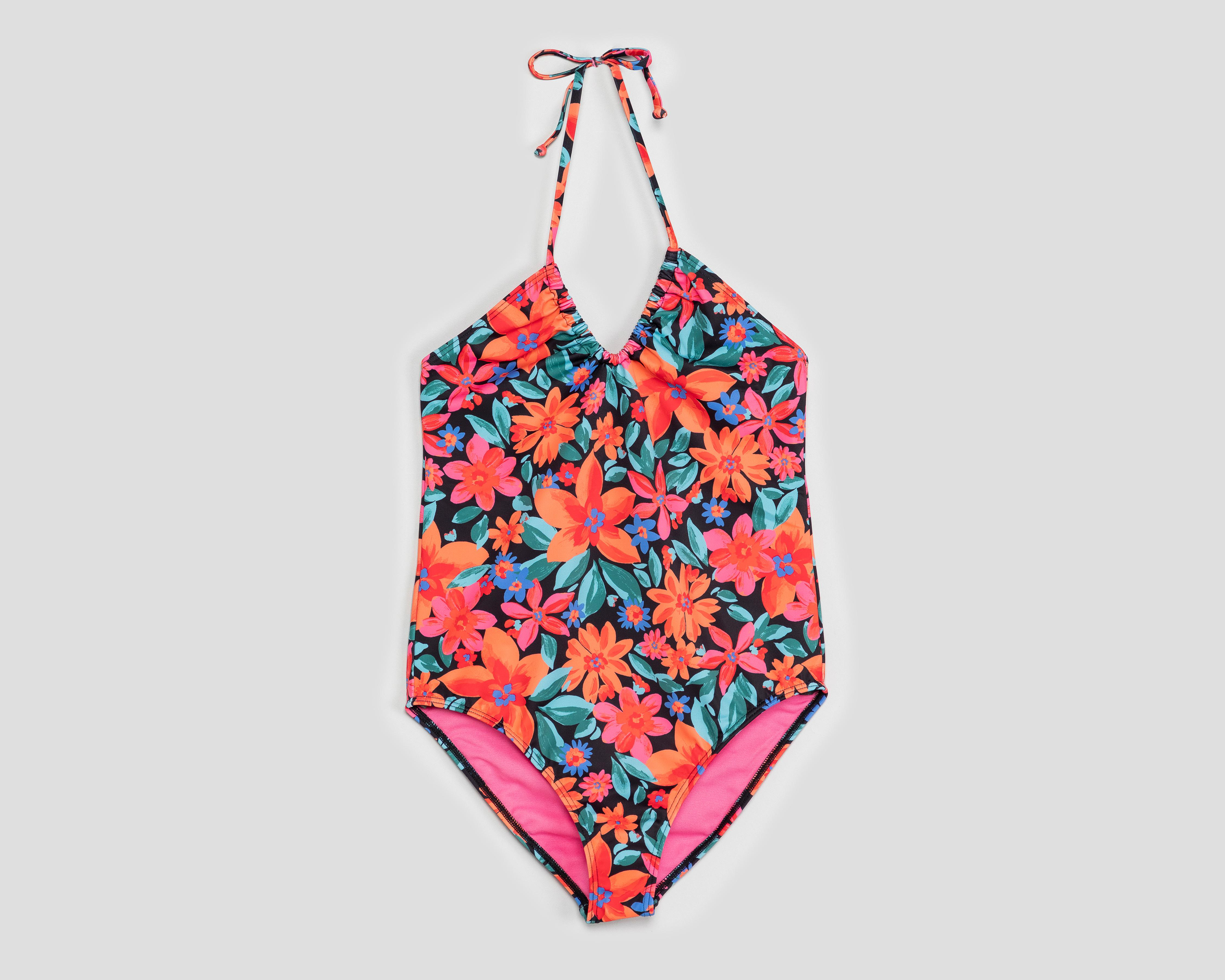 Foto 1 | Traje de Baño Roxy Floral para Niña