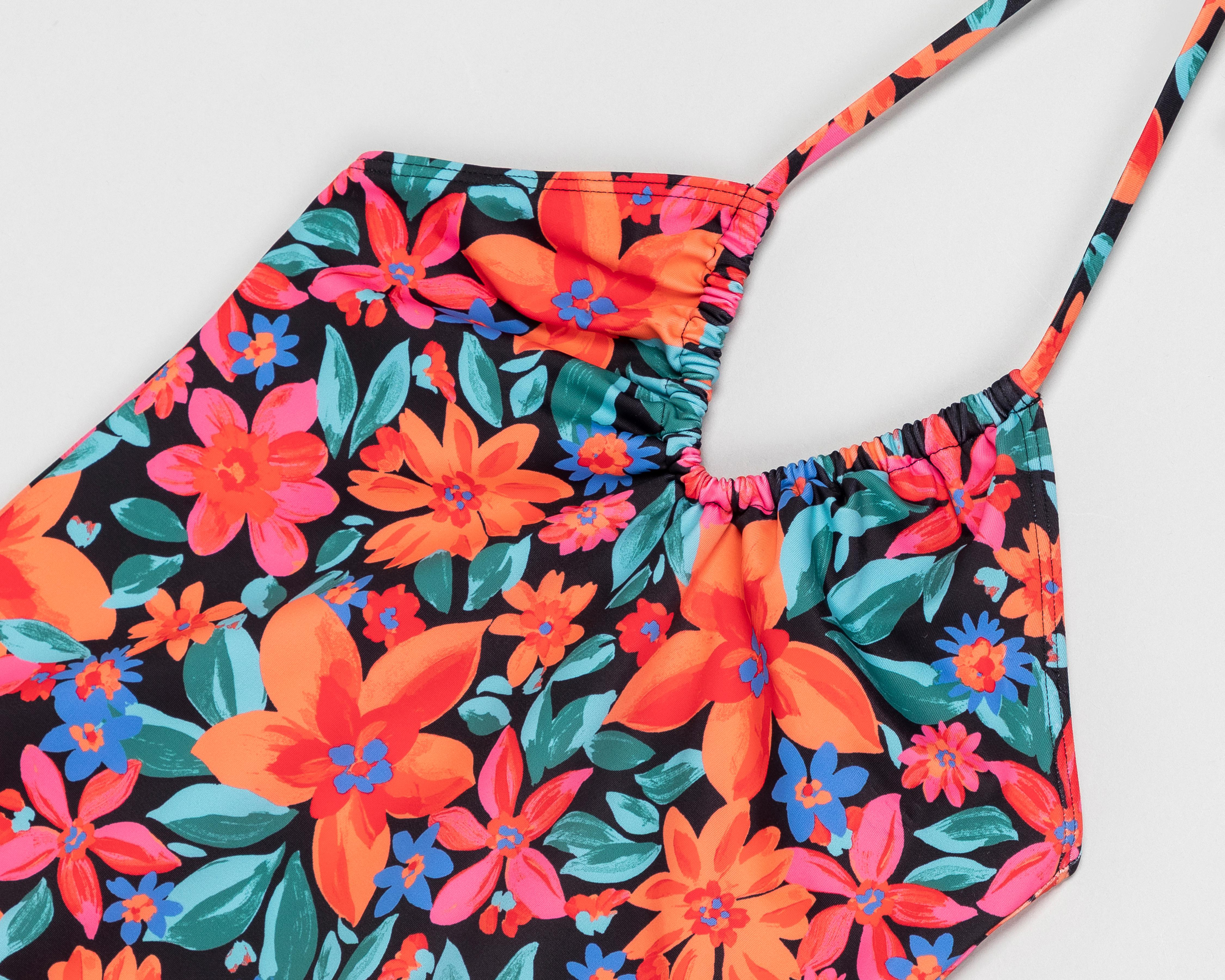 Foto 4 pulgar | Traje de Baño Roxy Floral para Niña