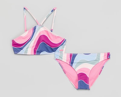 Foto 1 | Traje de Baño Roxy Estampado Juvenil 2 Piezas