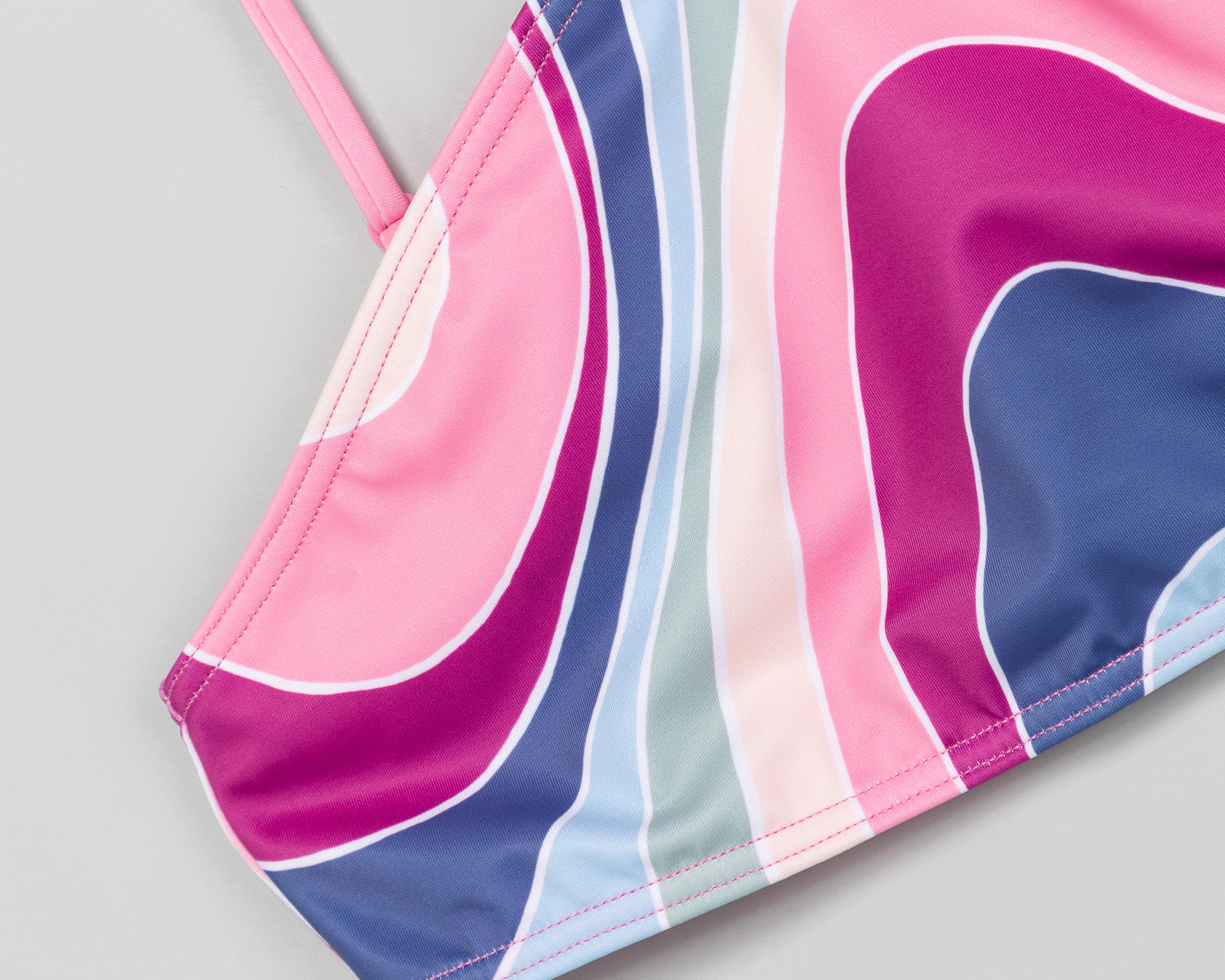Foto 4 | Traje de Baño Roxy Estampado Juvenil 2 Piezas