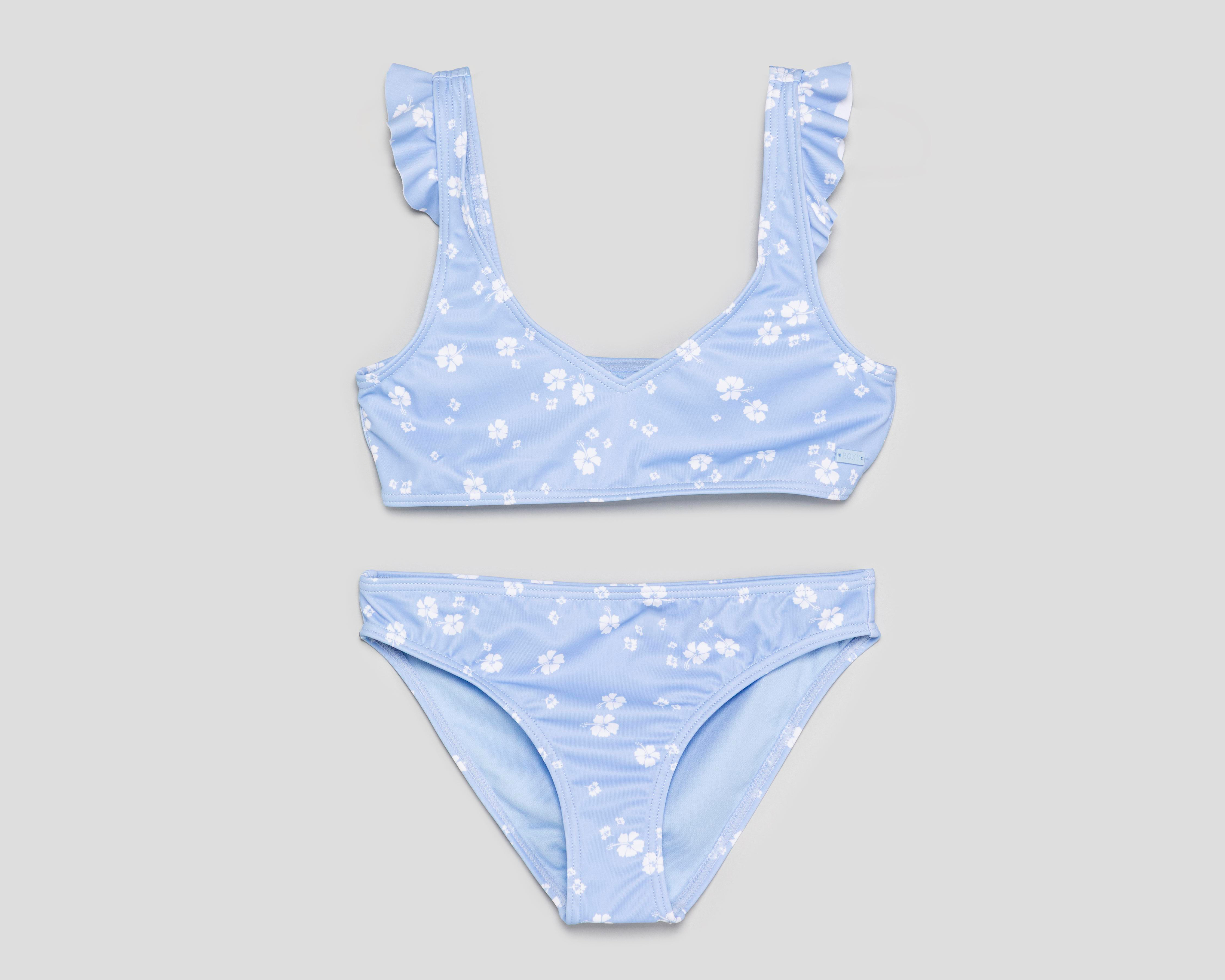 Foto 1 | Traje de Baño Roxy Floral para Niña 2 Piezas