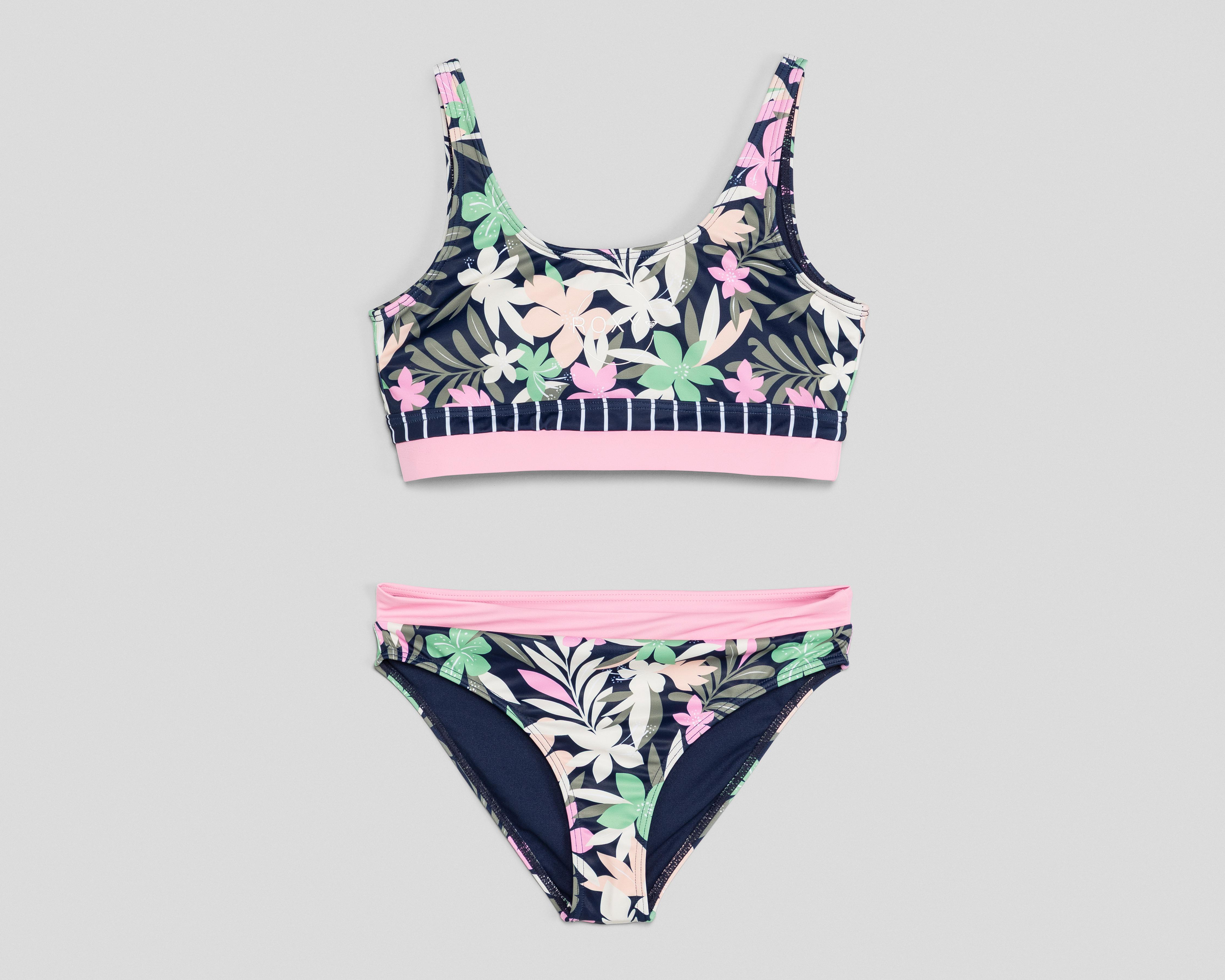 Foto 1 | Traje de Baño Roxy Floral para Niña