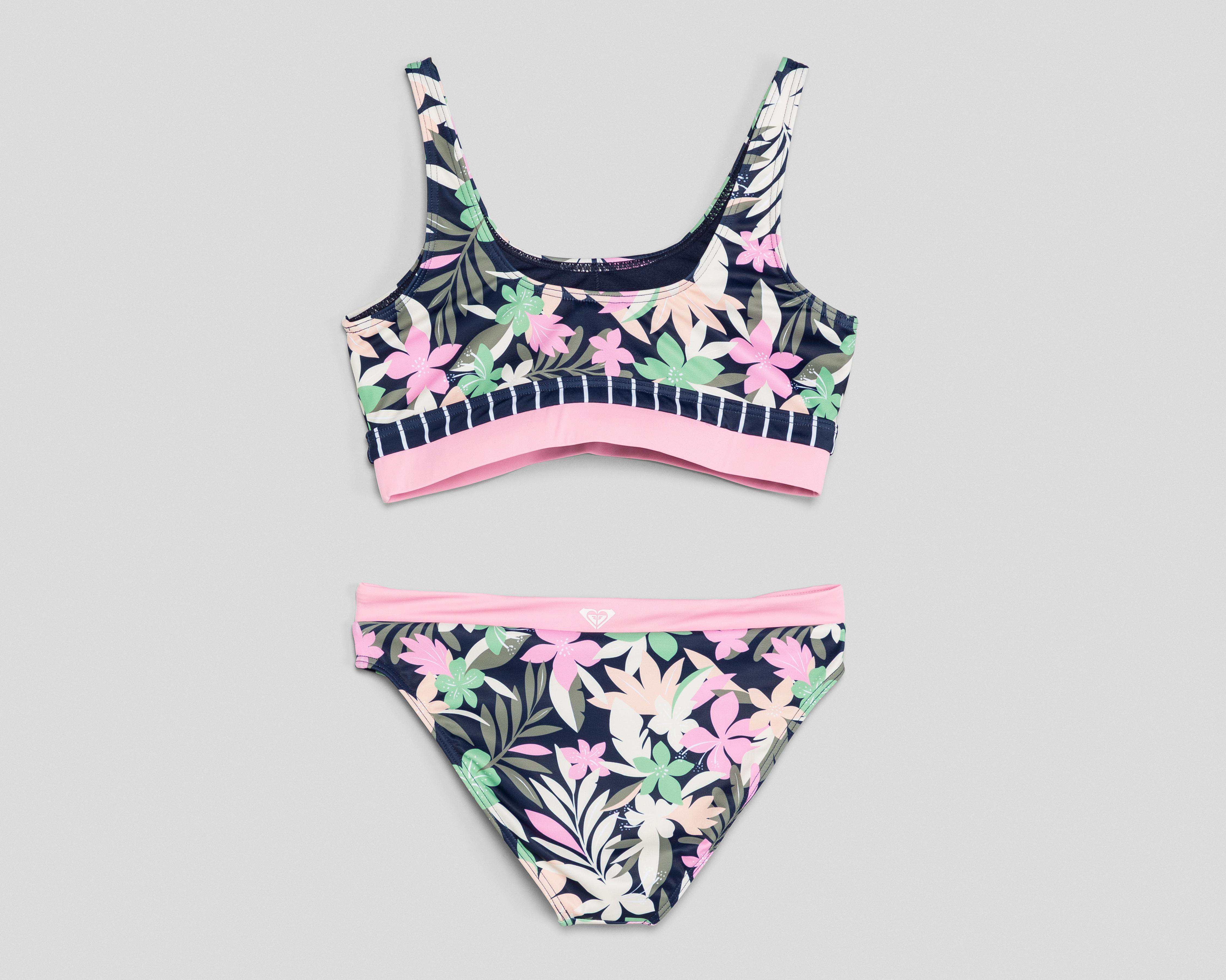 Foto 2 | Traje de Baño Roxy Floral para Niña