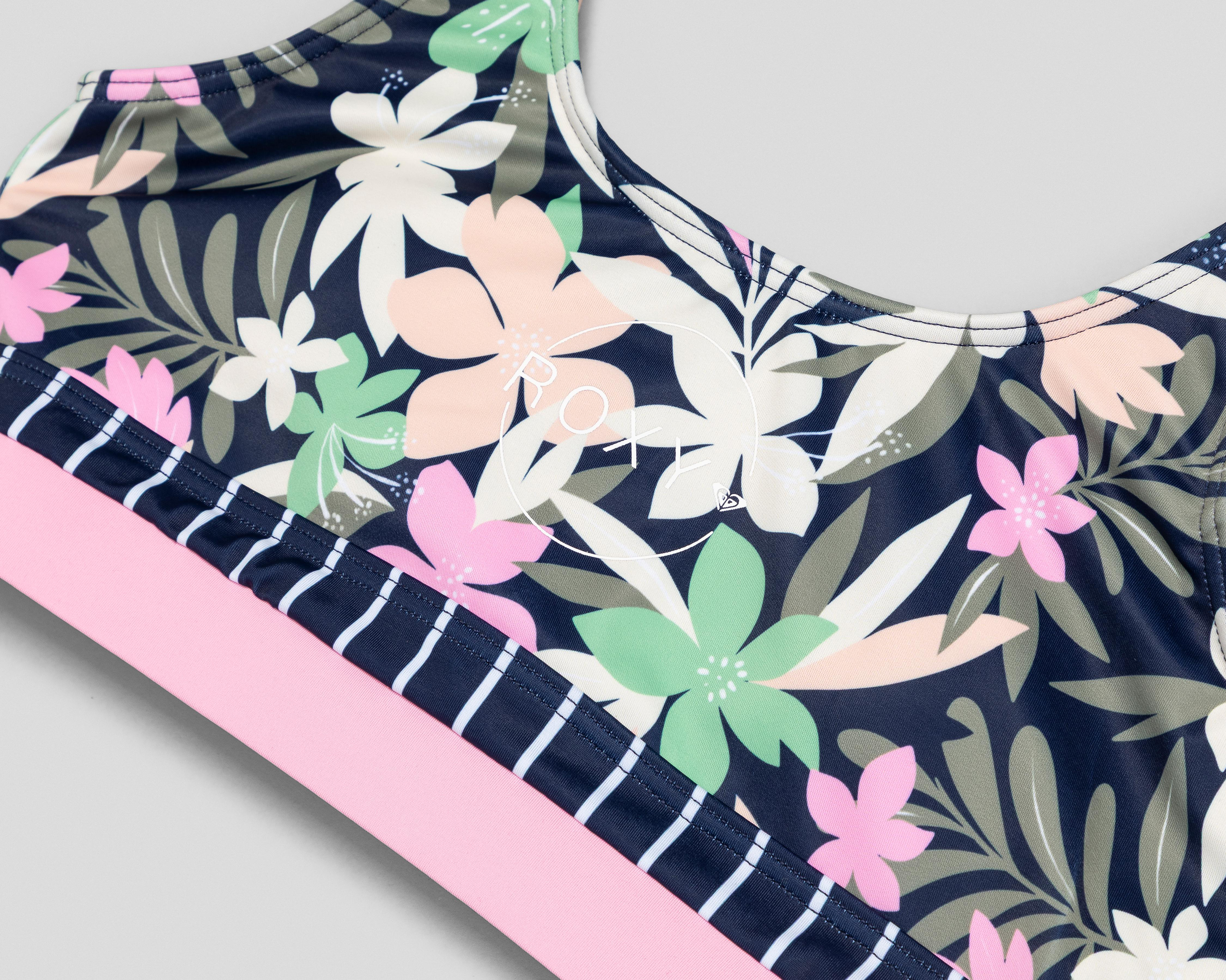 Foto 5 pulgar | Traje de Baño Roxy Floral para Niña