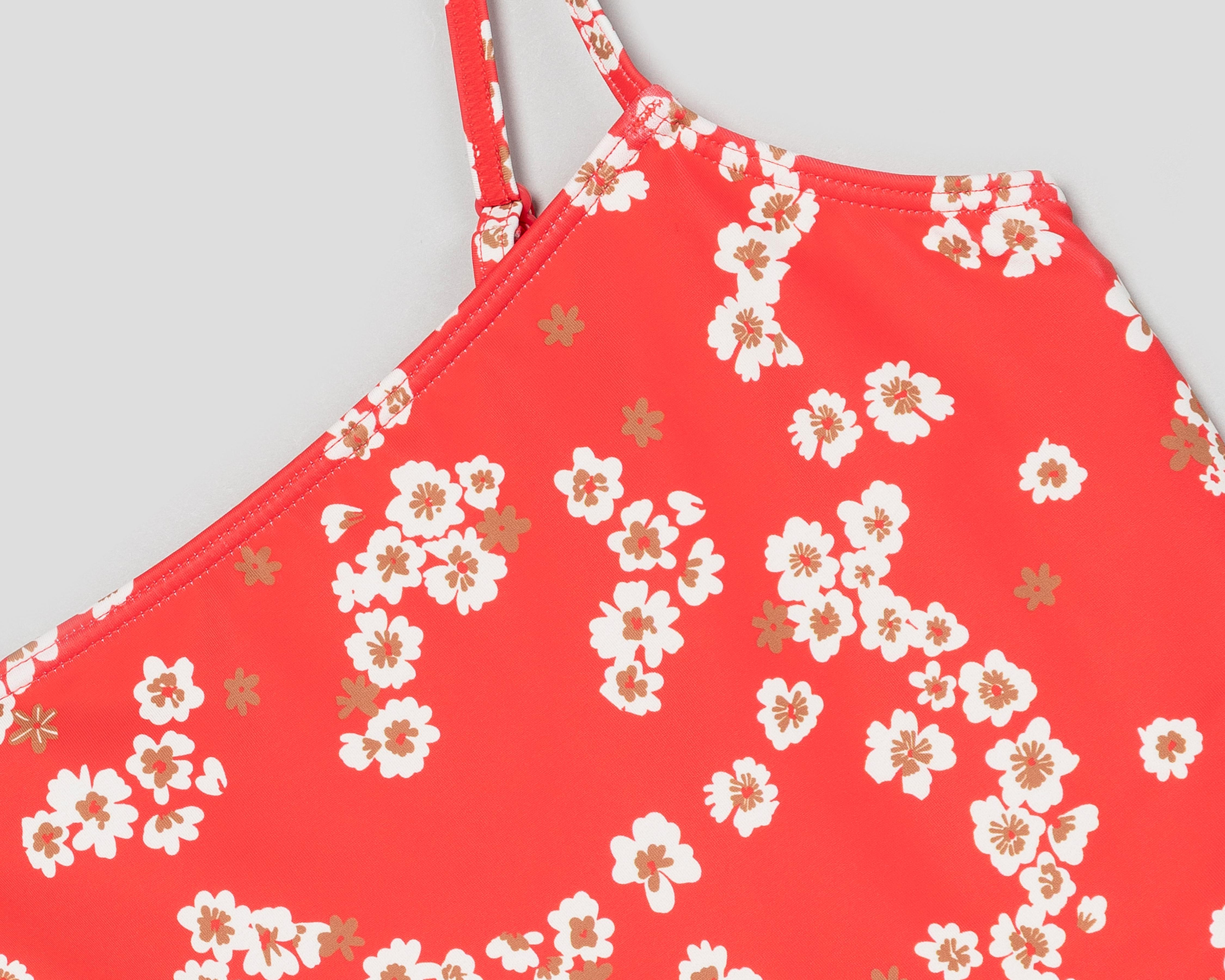 Foto 3 | Traje de Baño Roxy Floral Juvenil 2 Piezas