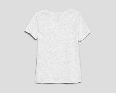 Foto 2 | Playera de Cuello Redondo Gris Action Gear para Niña