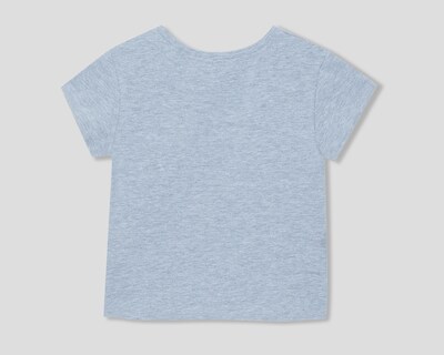 Foto 2 | Playera de Cuello Redondo Gris Barbie para Niña