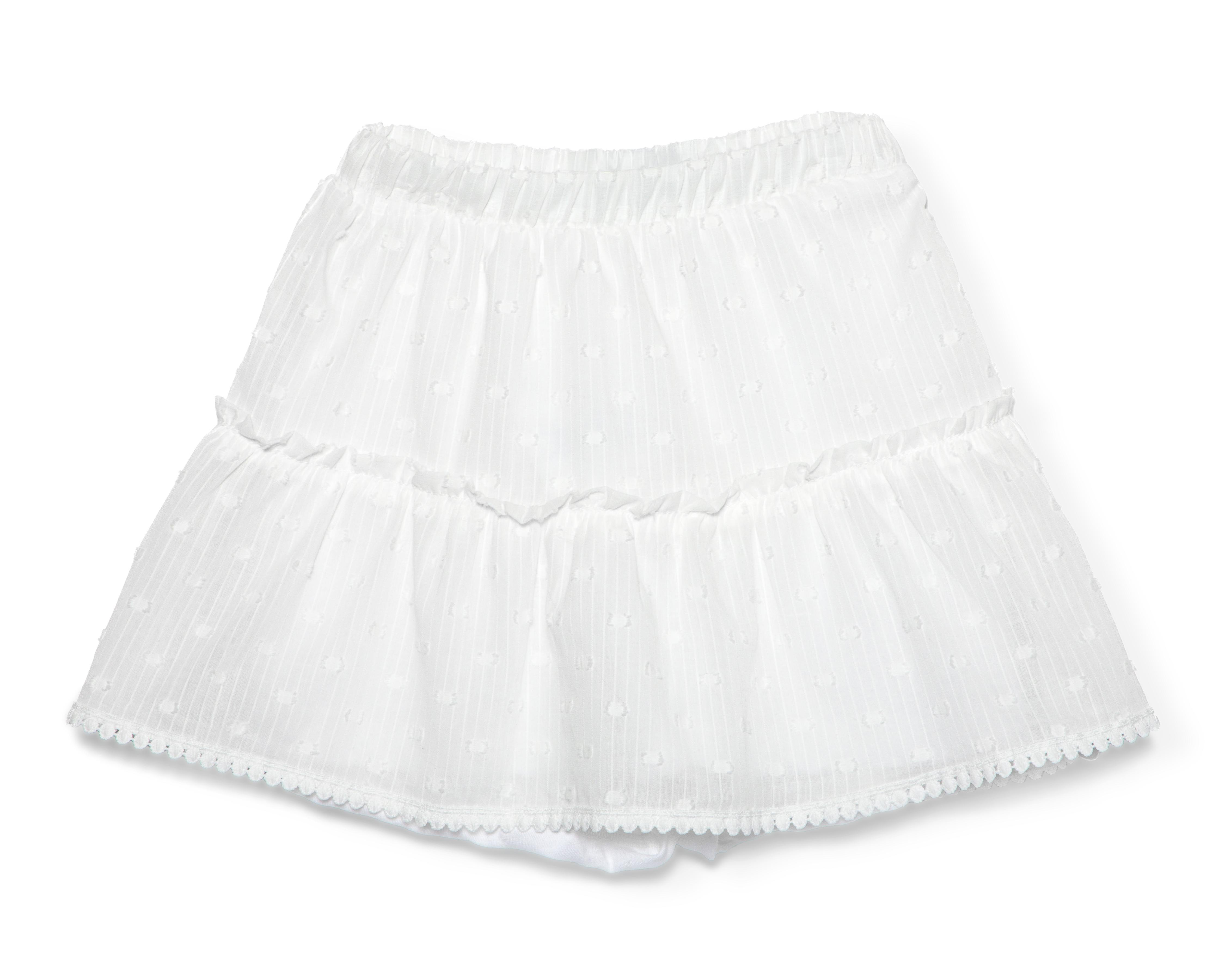 Foto 1 | Falda Blanca Refill para Niña