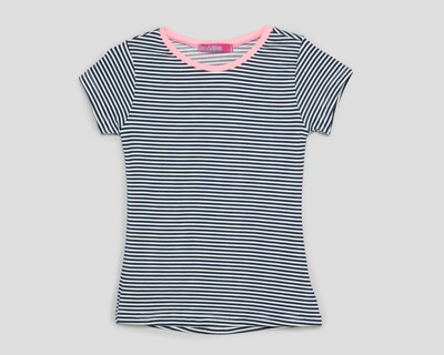 Foto 1 | Blusa Cuello Redondo Gris Girls Attitude para Niña