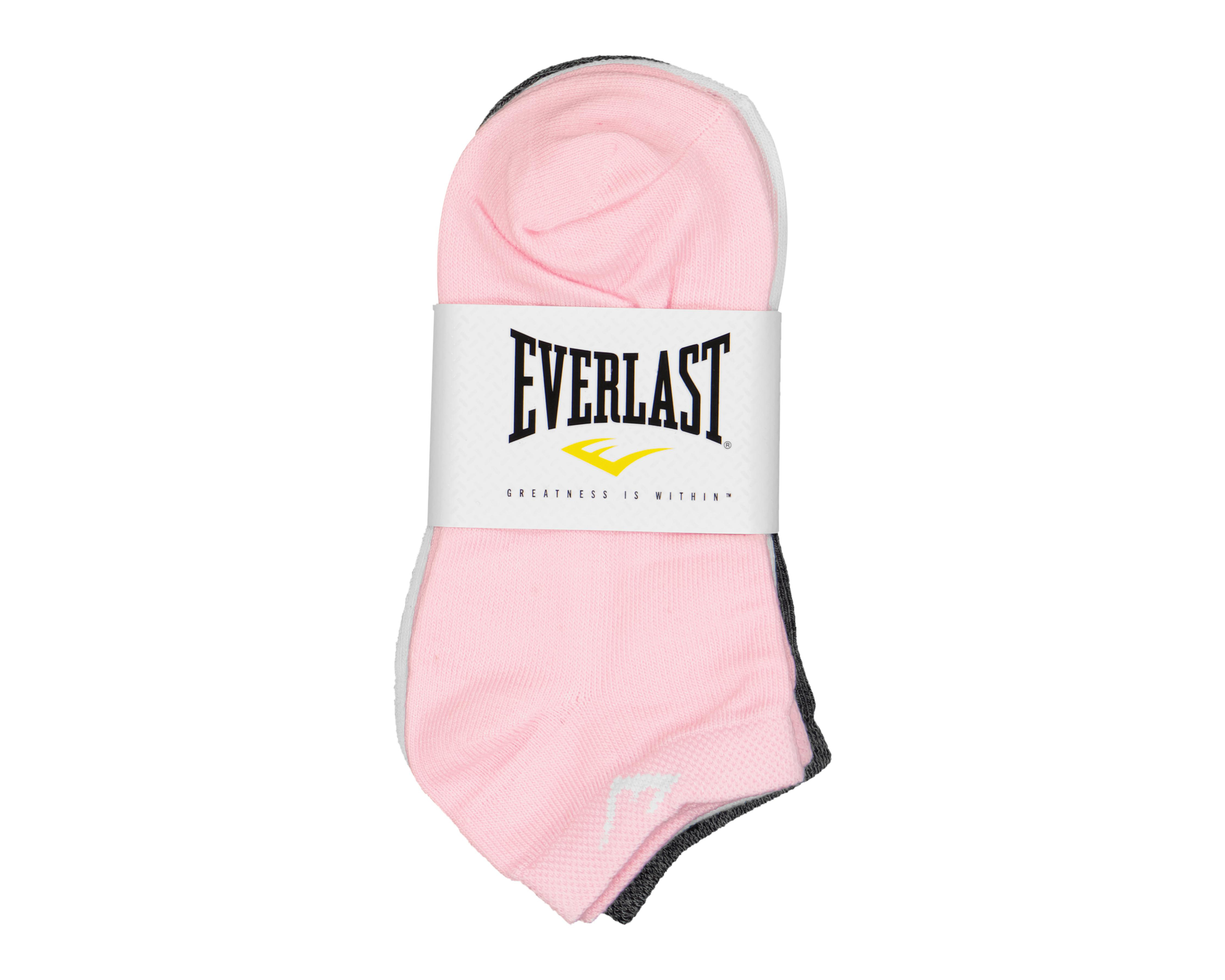 Foto 4 pulgar | Calcetas Deportivas Everlast para Niña 3 Pares