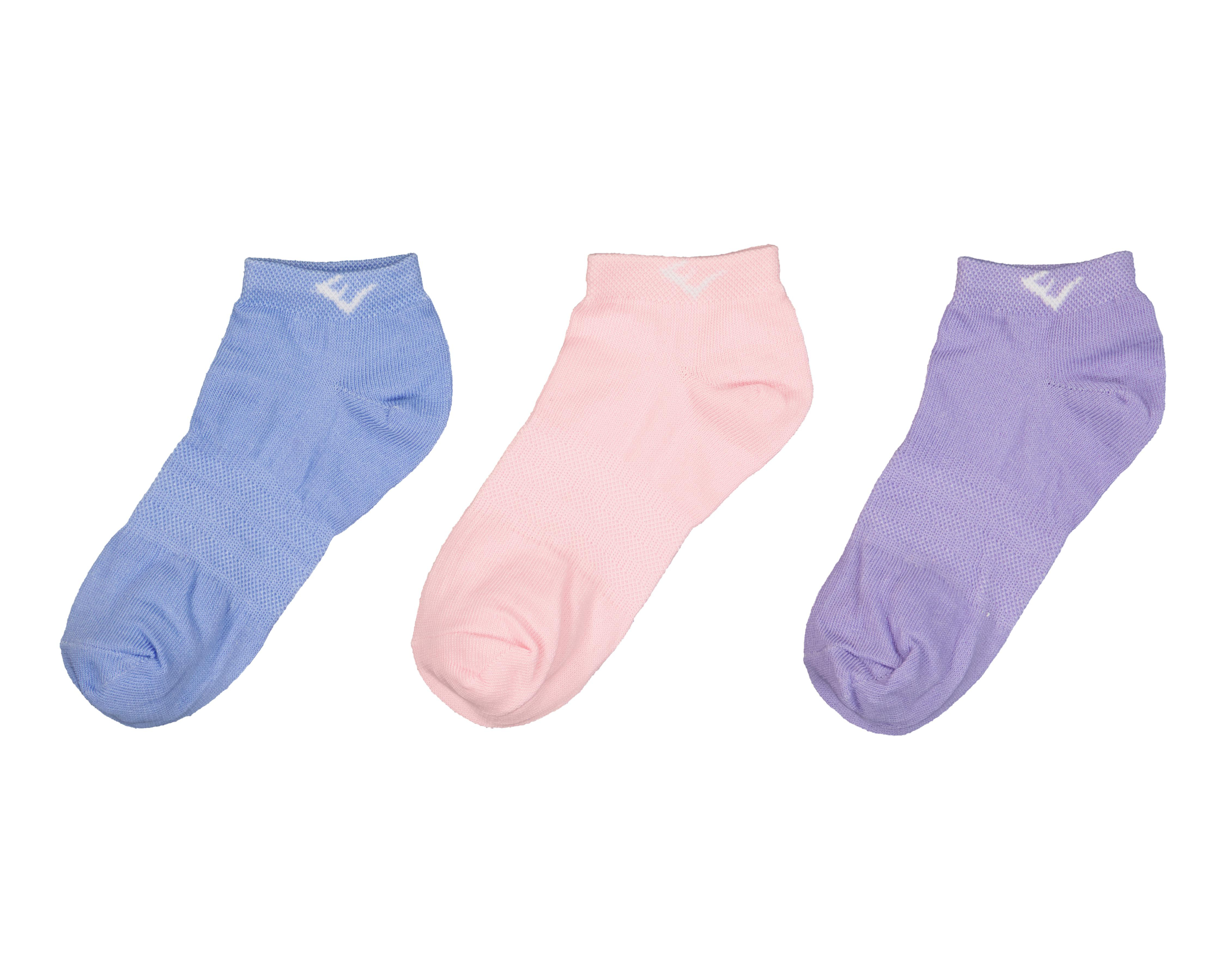 Calcetas Deportivas Everlast para Niña 3 Pares